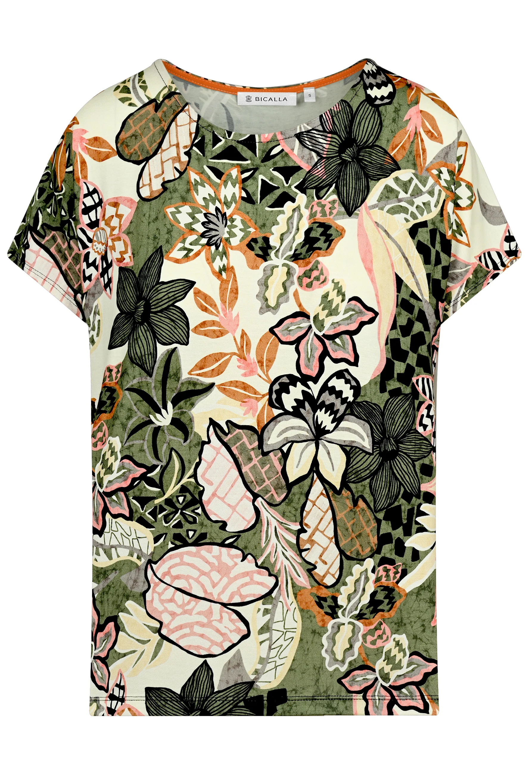 Shirt with floral print