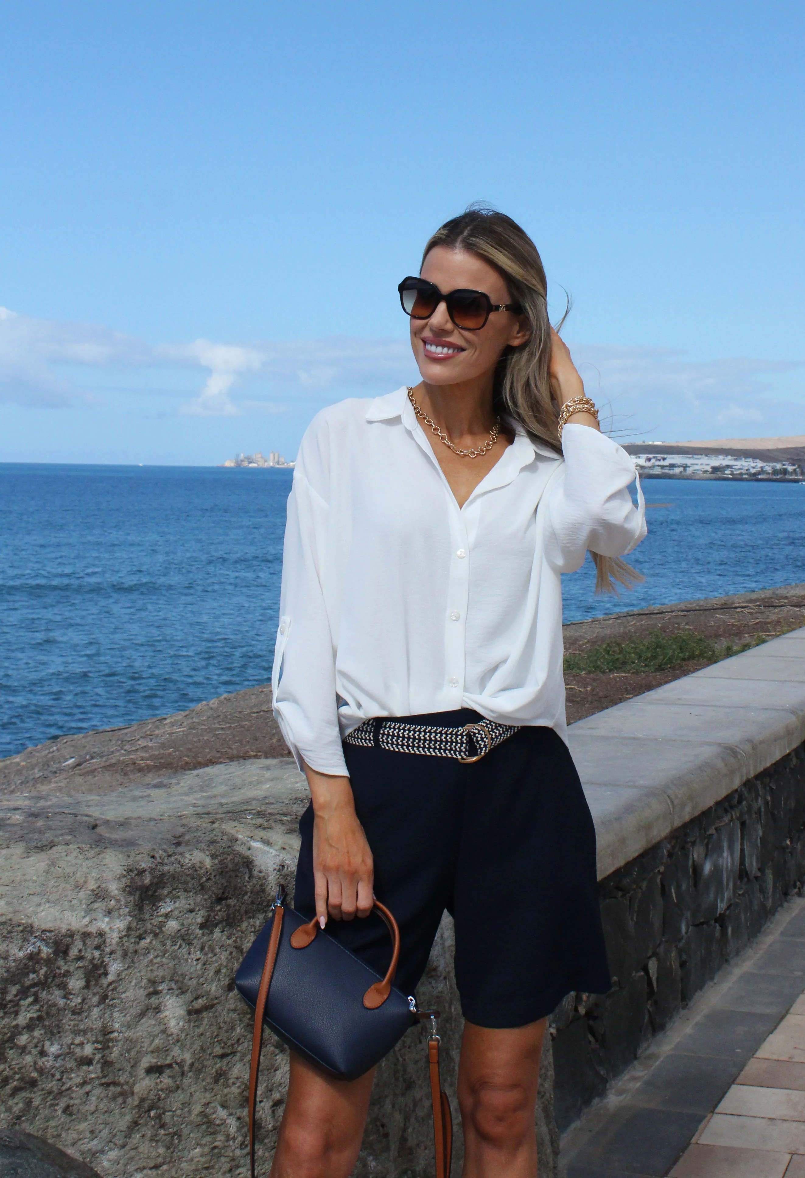 Belted Shorts