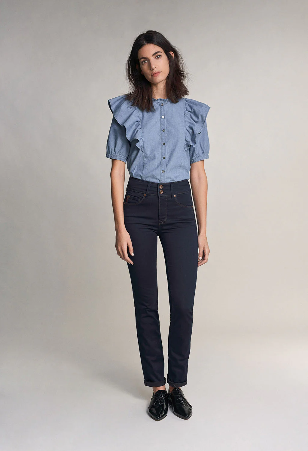 SECRET PUSH IN SLIM JEANS IN DENIM IN 30 LEG