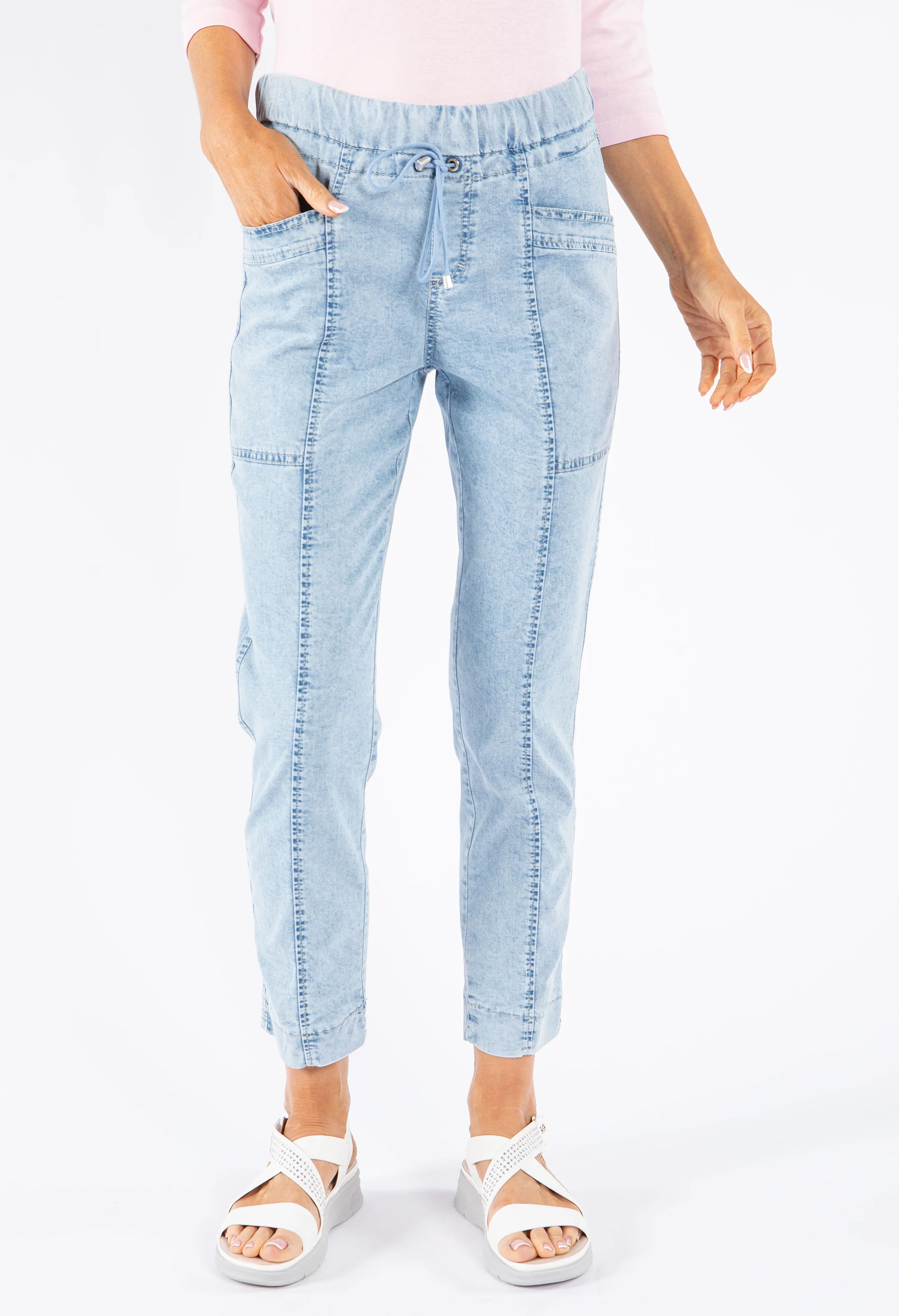 Pull on Denim Joggers