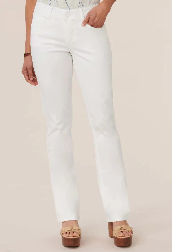 Absolution® Itty Bitty Bootcut White Jeans