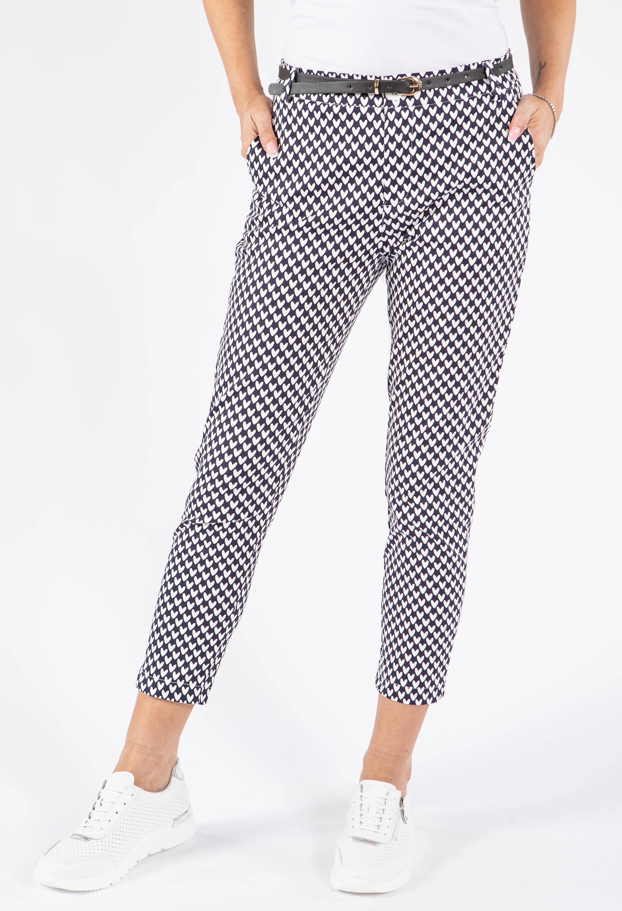 Love Heart Slim Fit Trousers