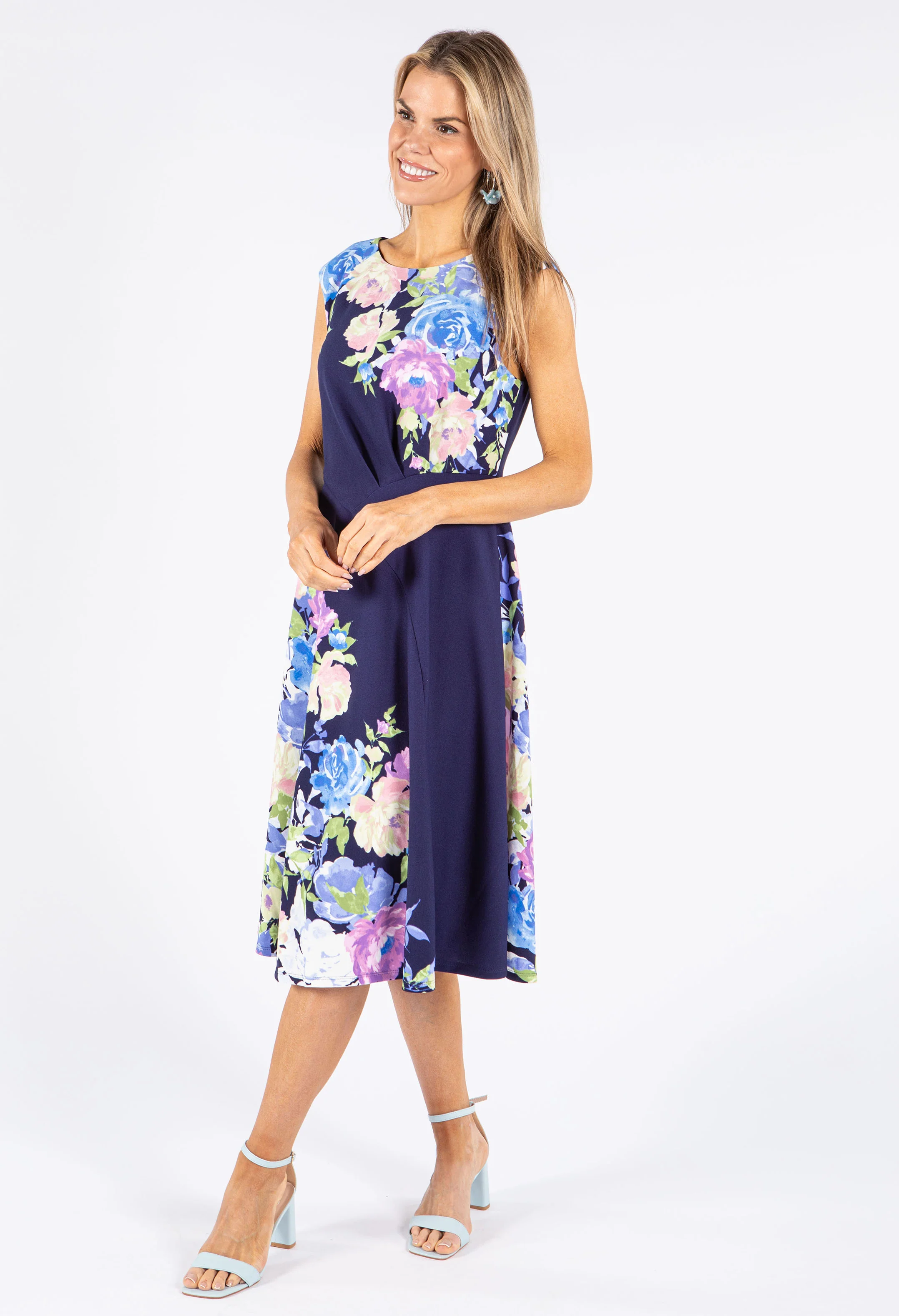 Midnight Blossom Dress