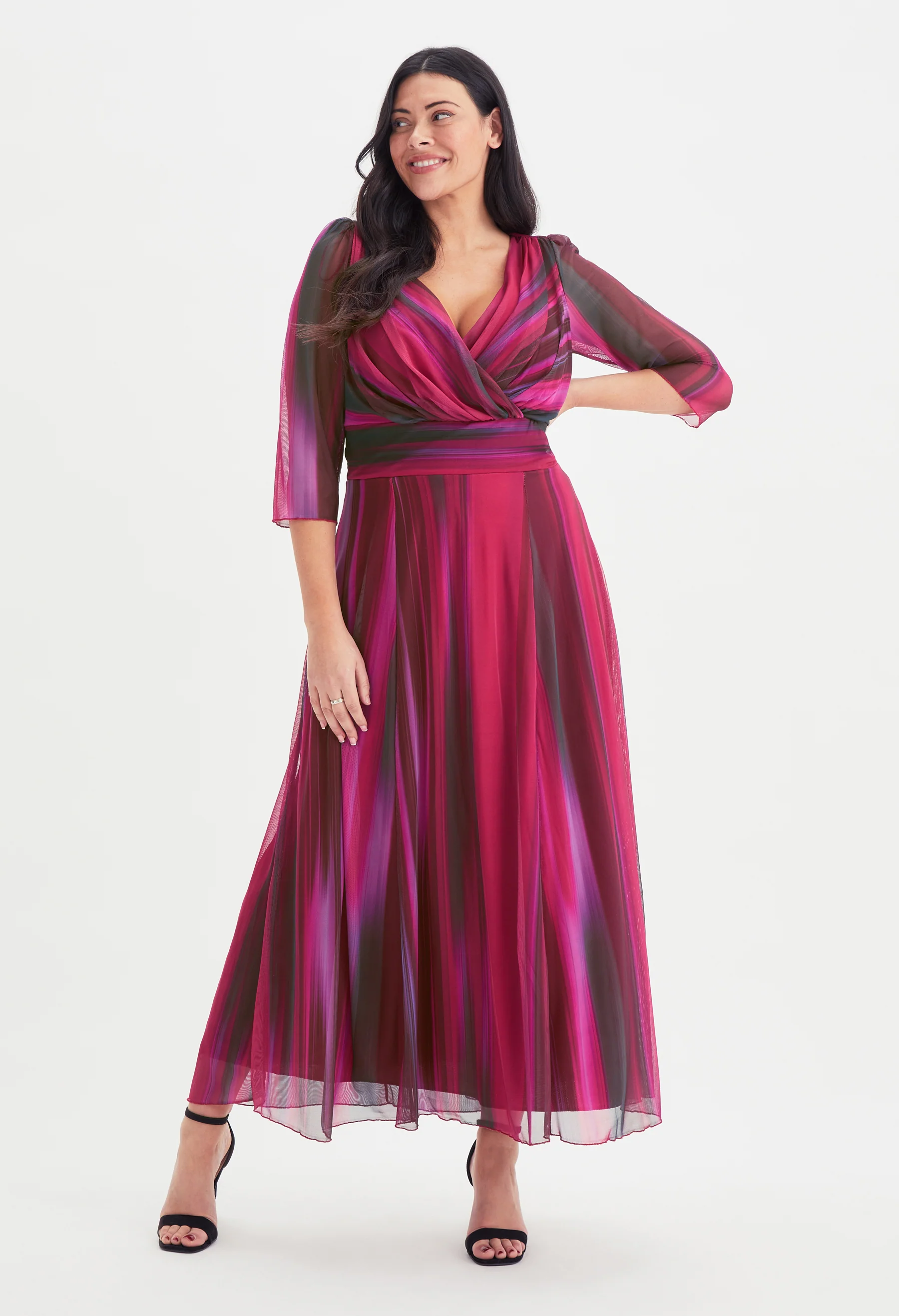 Verity Curve+ Maxi Dress