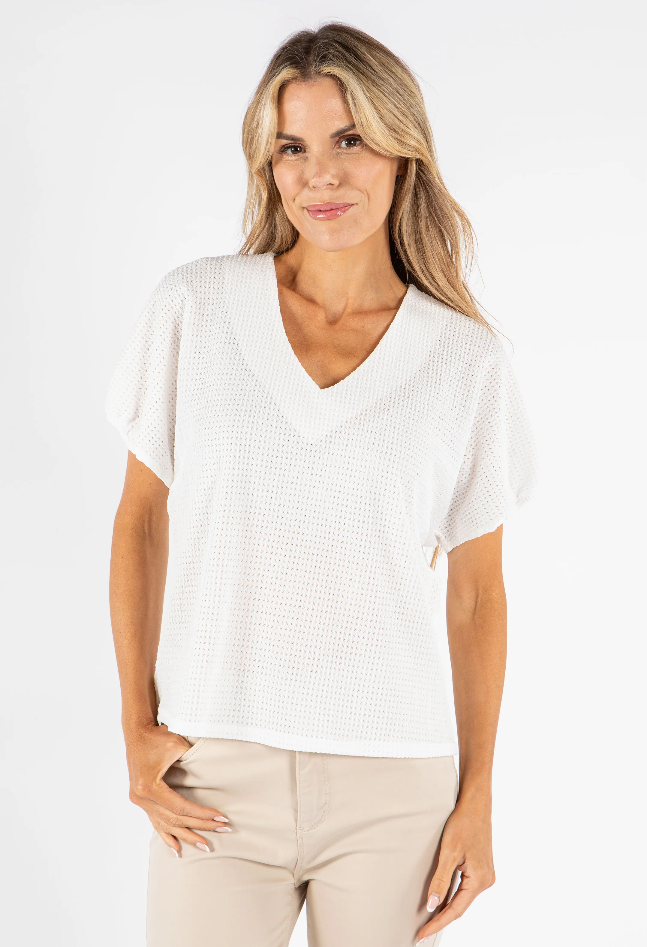 Valentine Textured Blouse