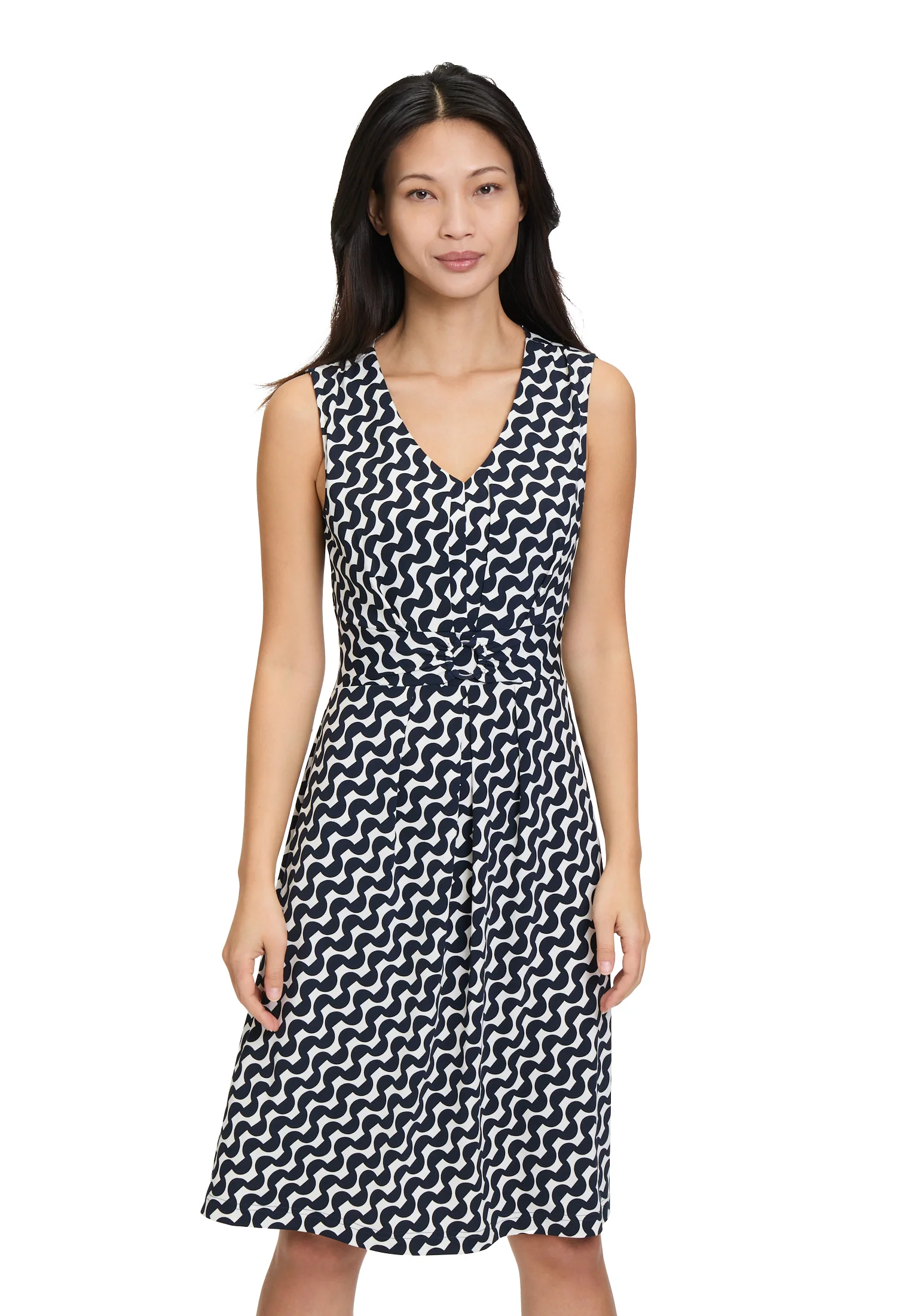 Sleeveless Shirt Dress