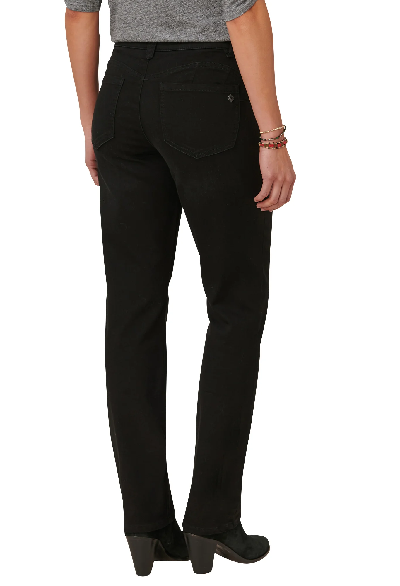 Absolution® Black Denim Straight Leg Jeans