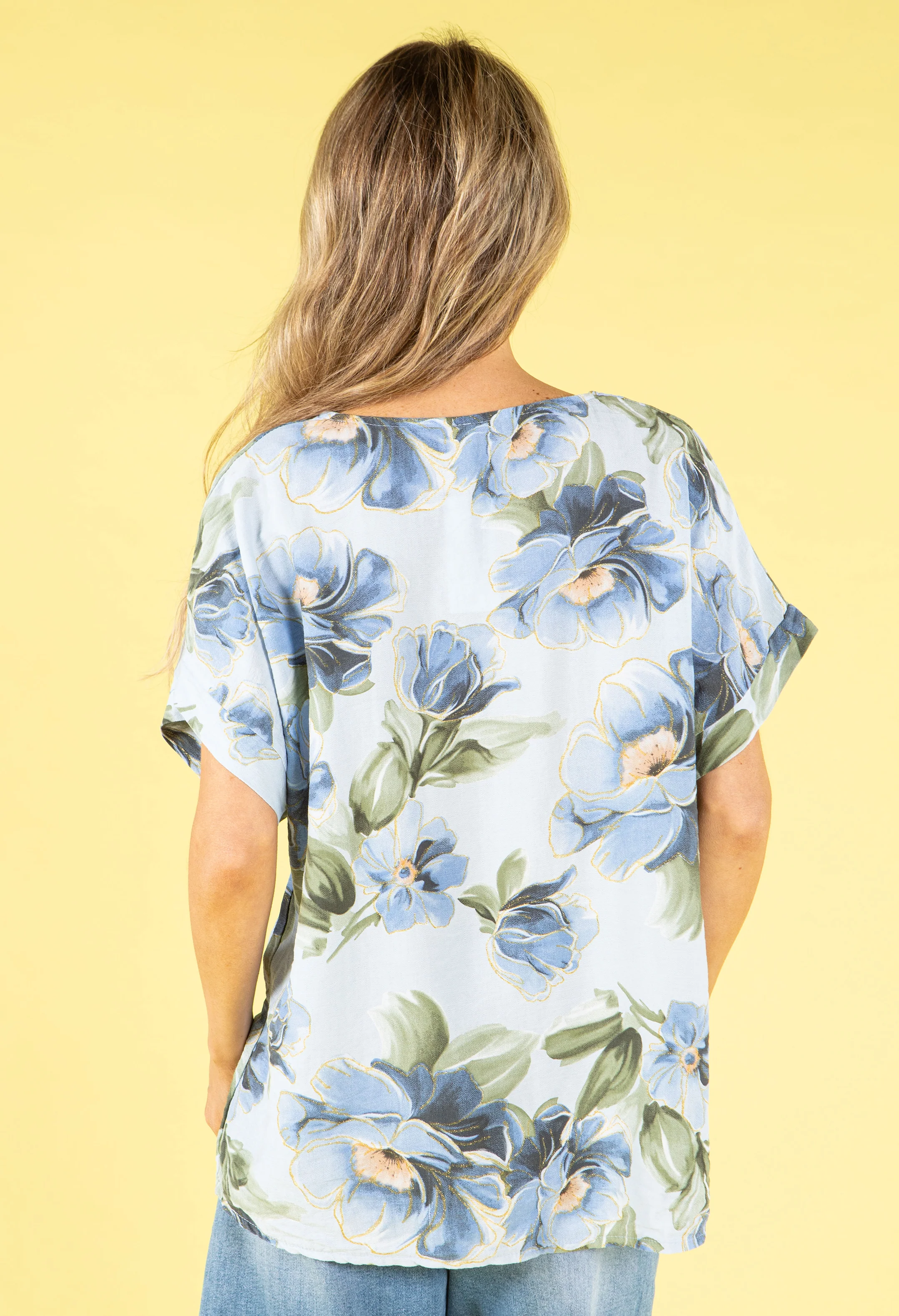 Floral Relaxed Fit Top