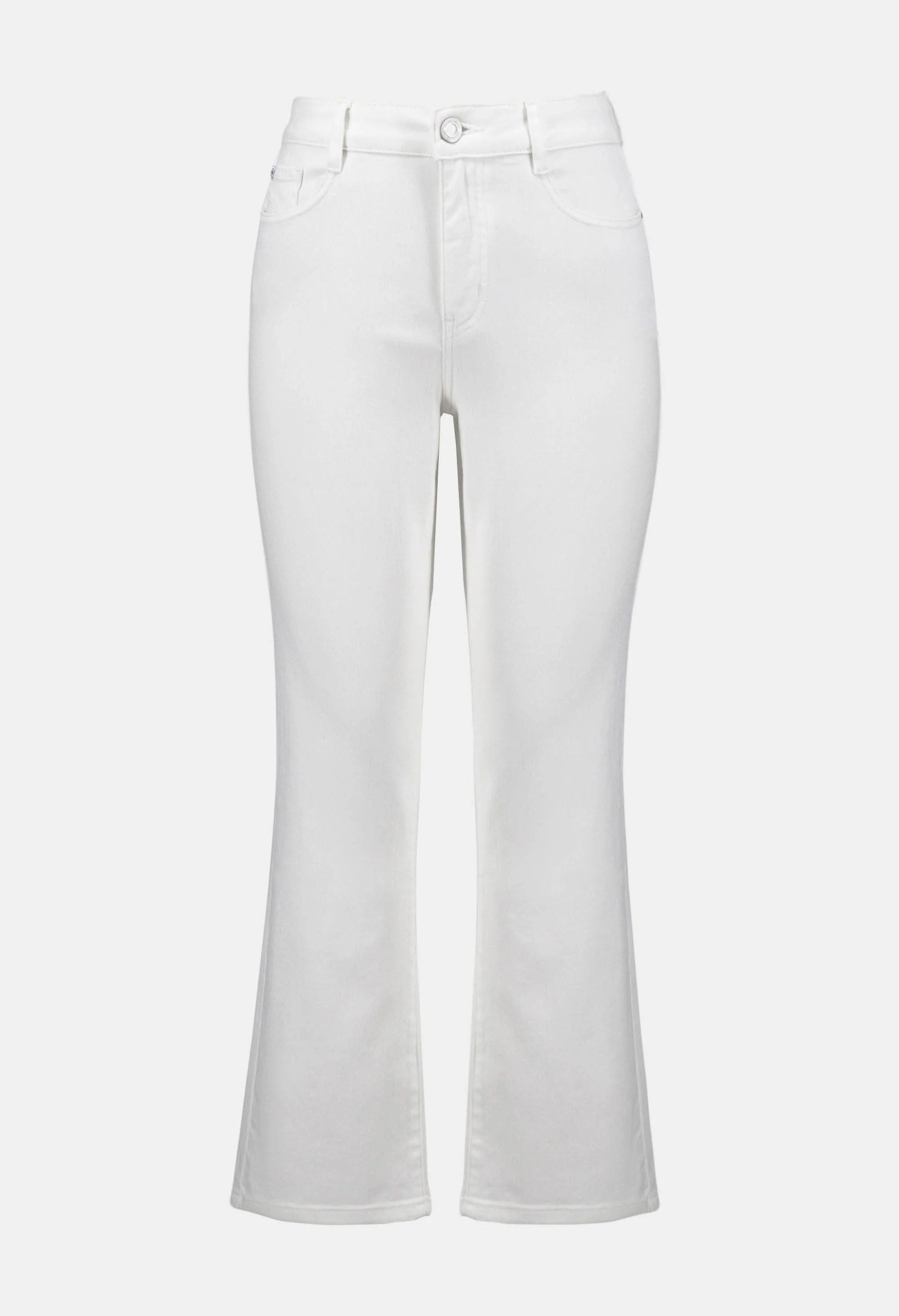 Flare Mid-rise Jeans