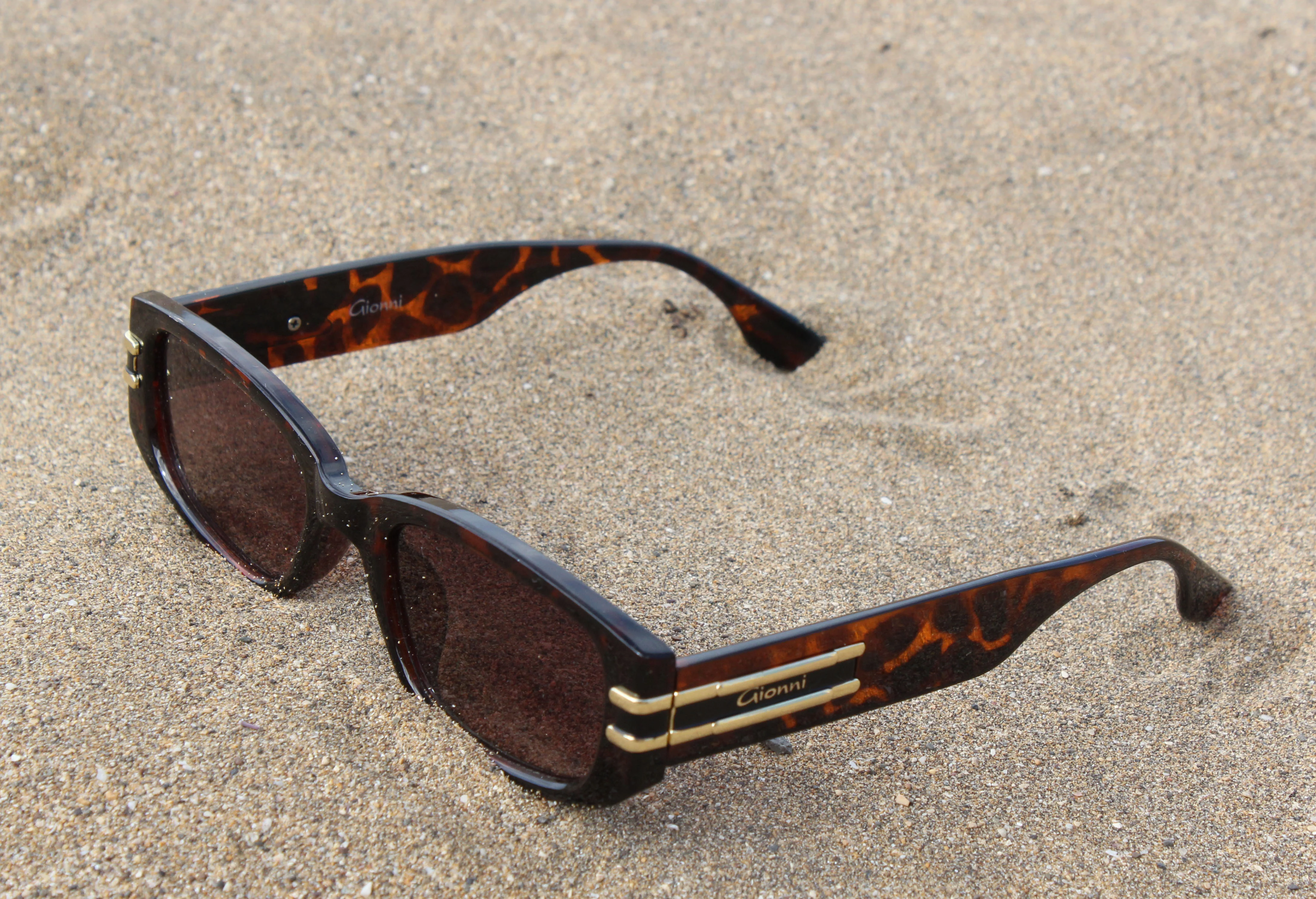 Side Detail Slim Sunglasses