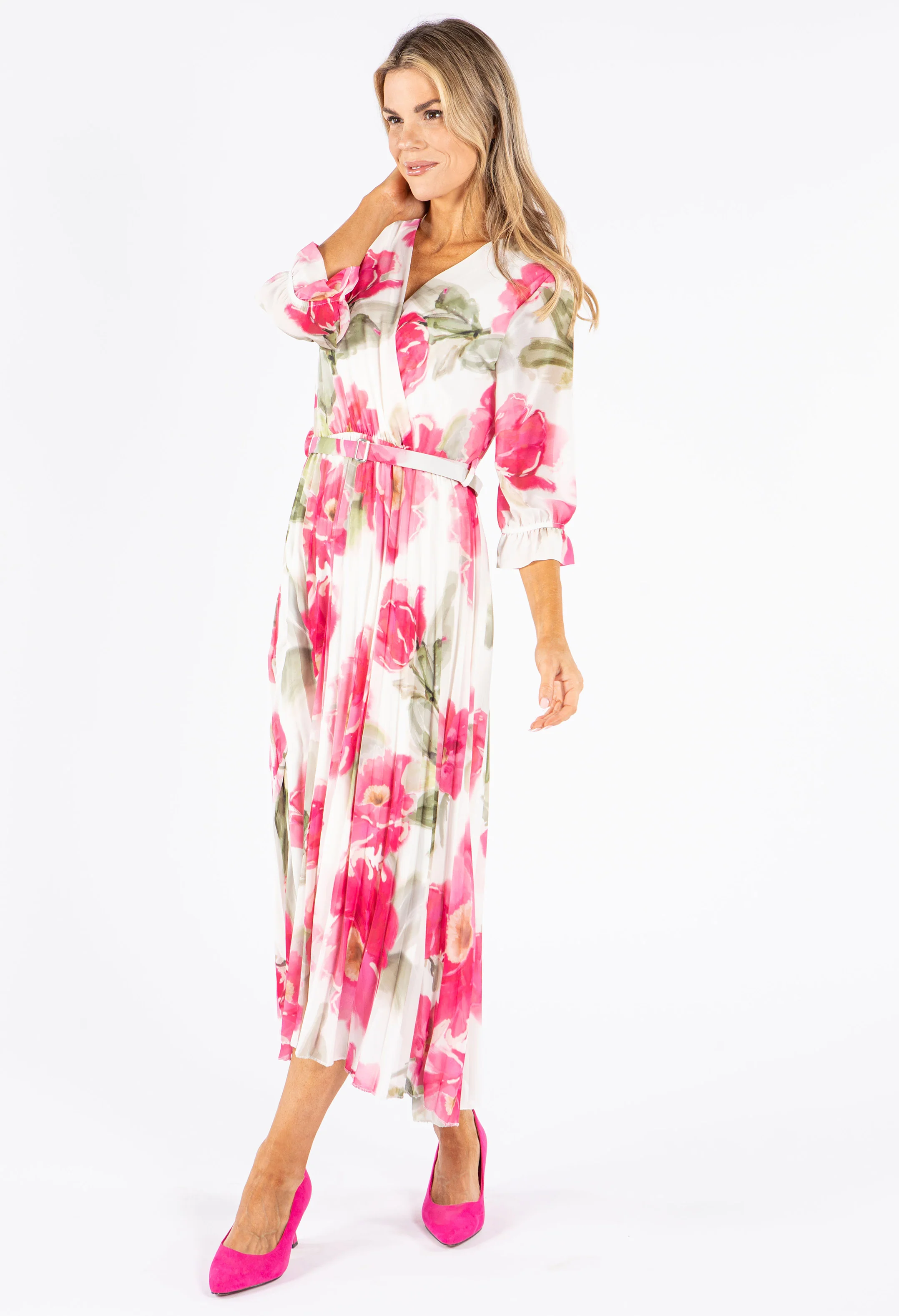 Grace Floral Midi Dress