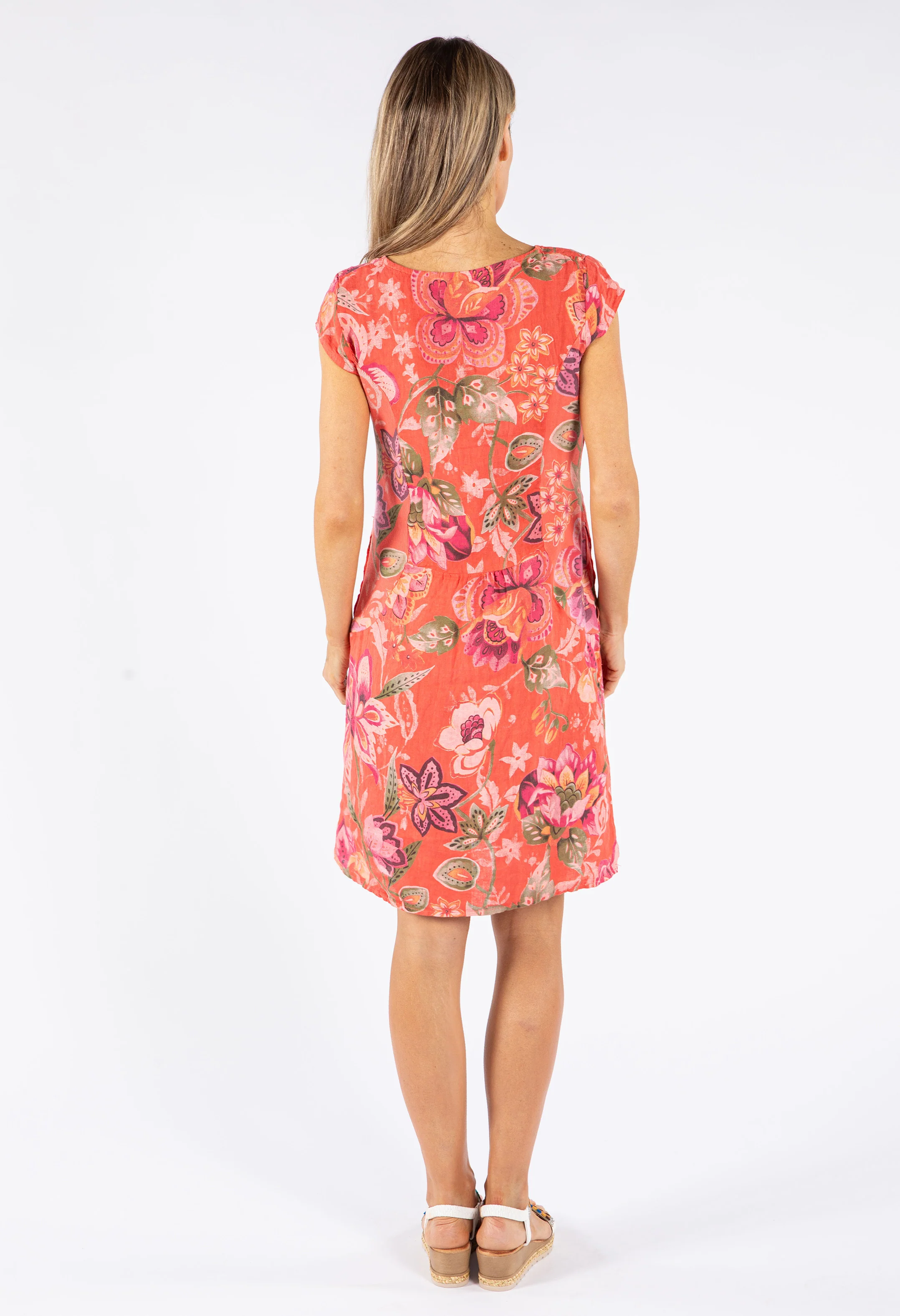 Floral  Linen Dresses
