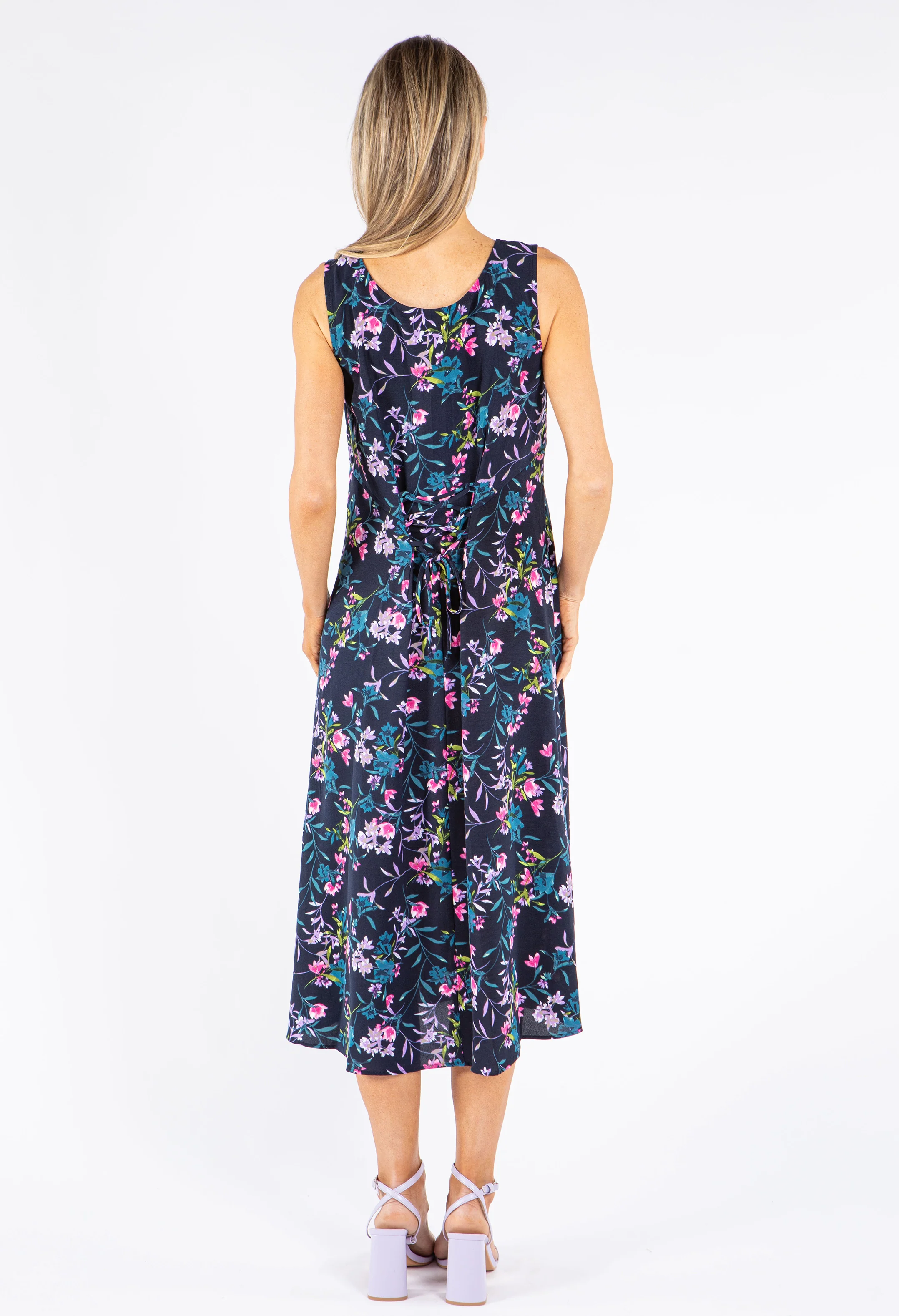 Floral Print Midi Dress