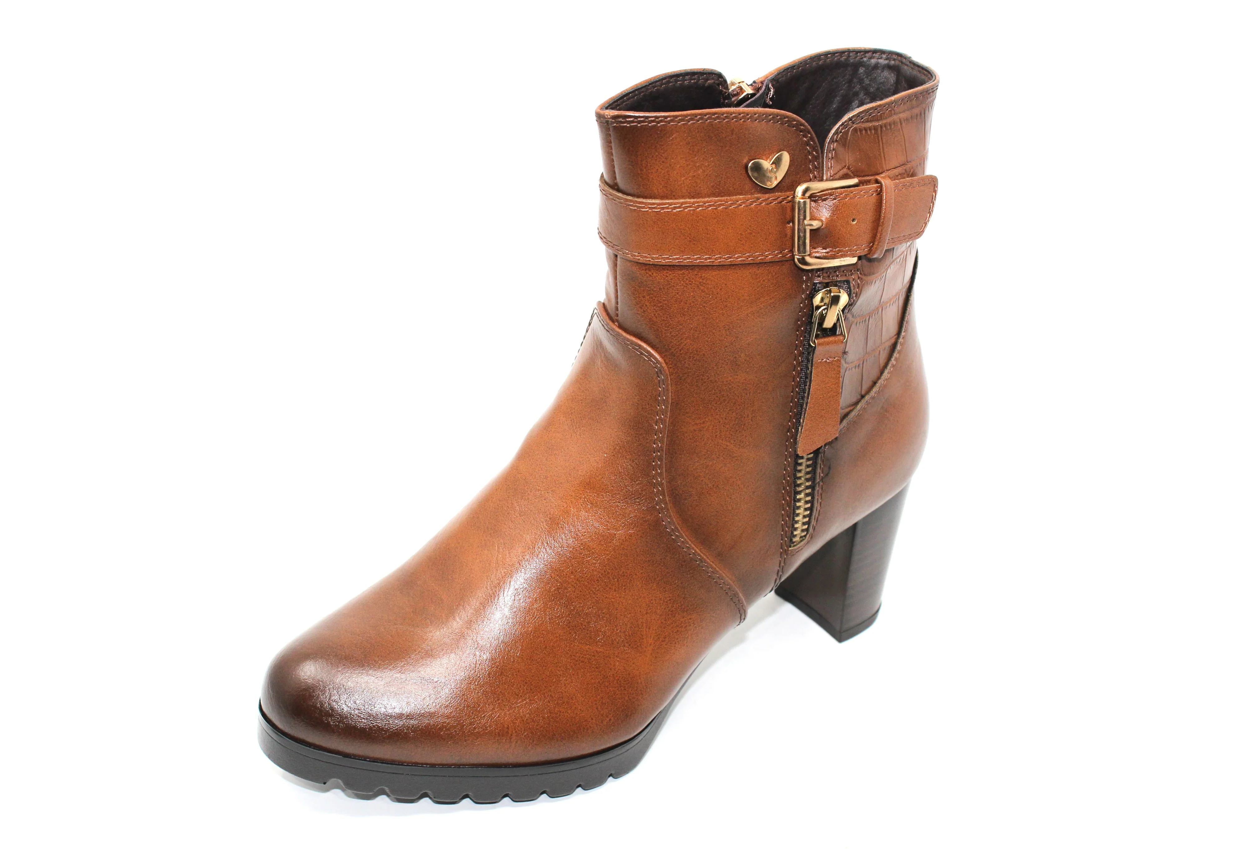 High Heel Ankle Boot-1
