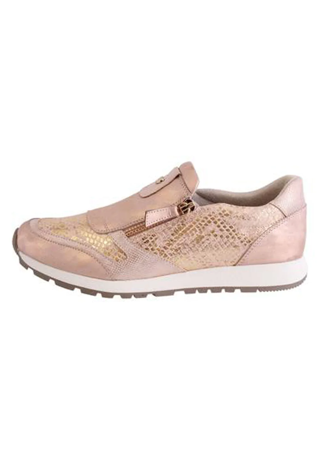 Rose Gold Slip-on Trainer