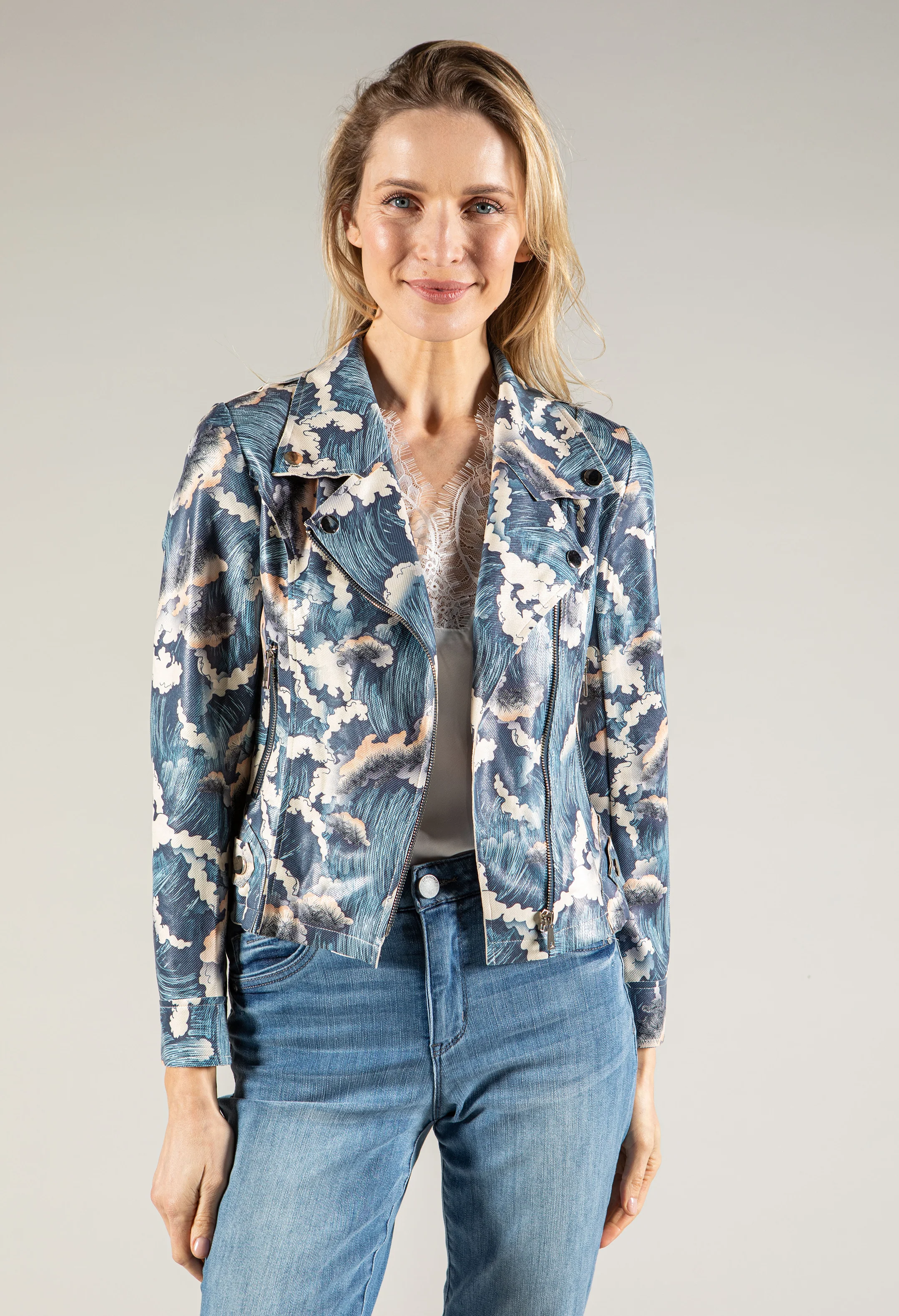 Cloud Print Jacket