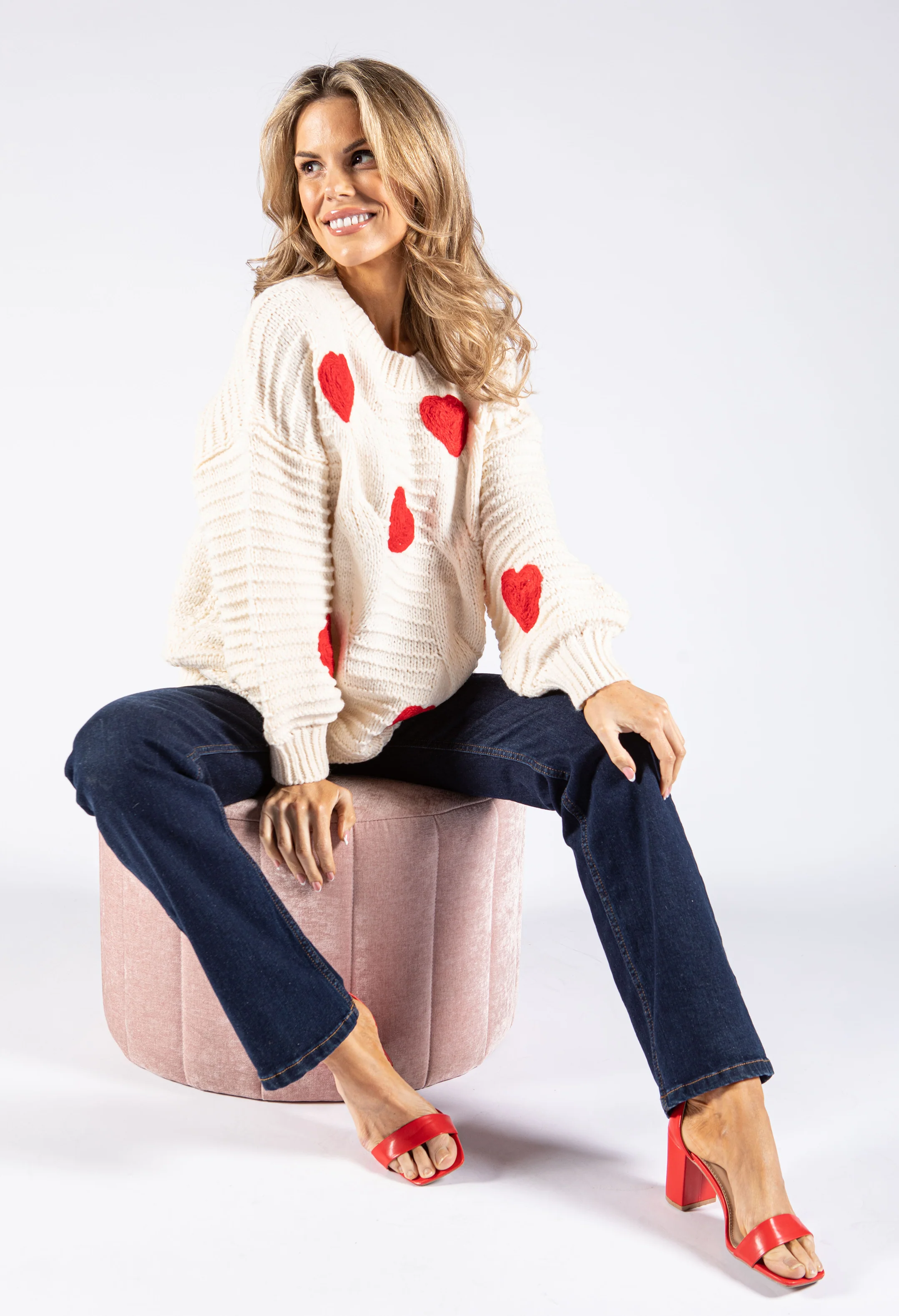 Heart Knit Jumper