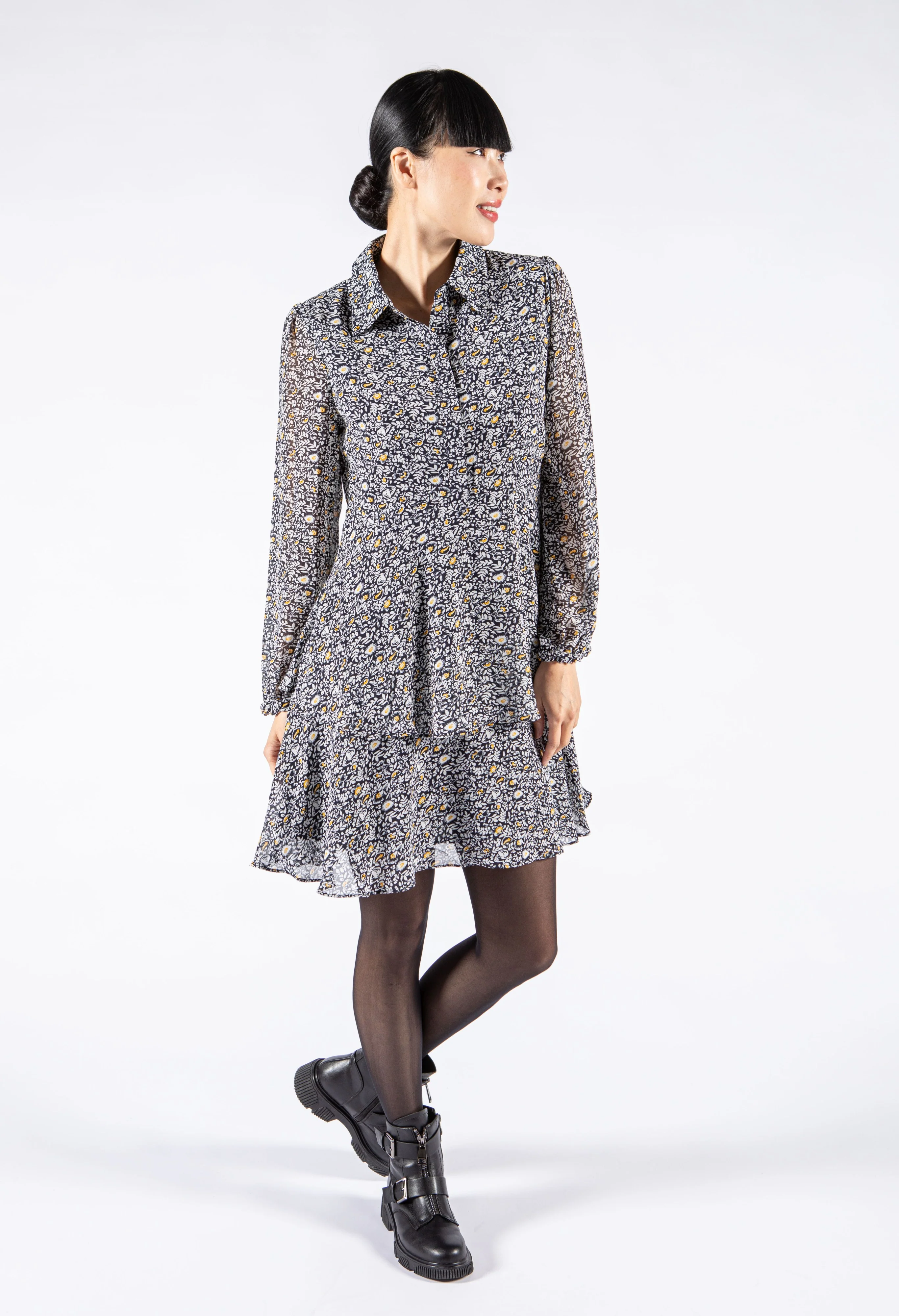 Buttercup Print Dress