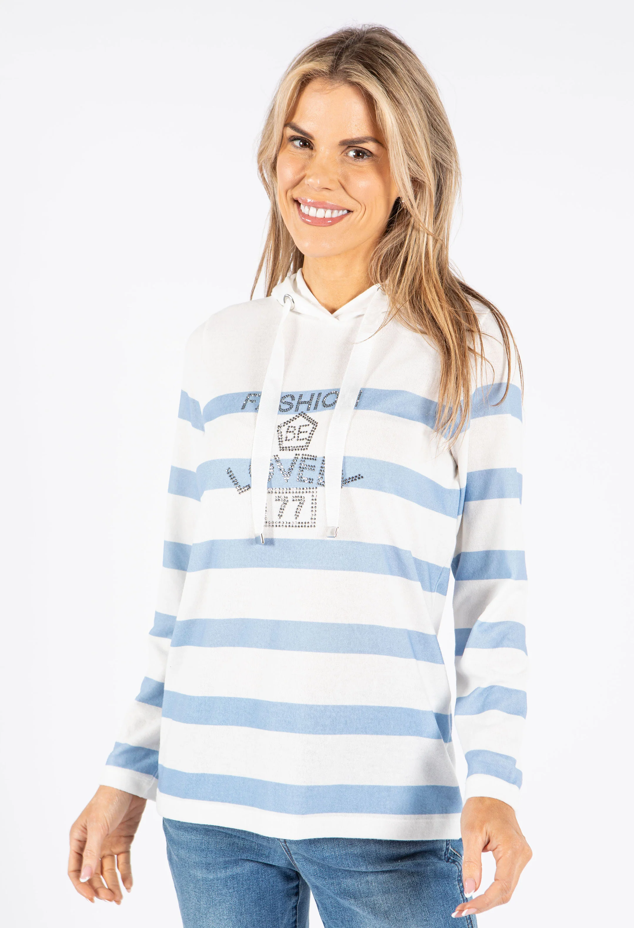 Lux Touch Diamante Detail Knit Jumper