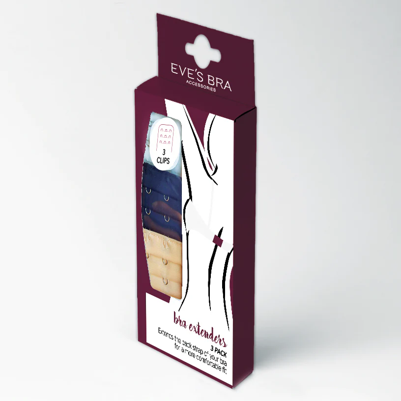 3 Clip Bra Extenders 3 Pack