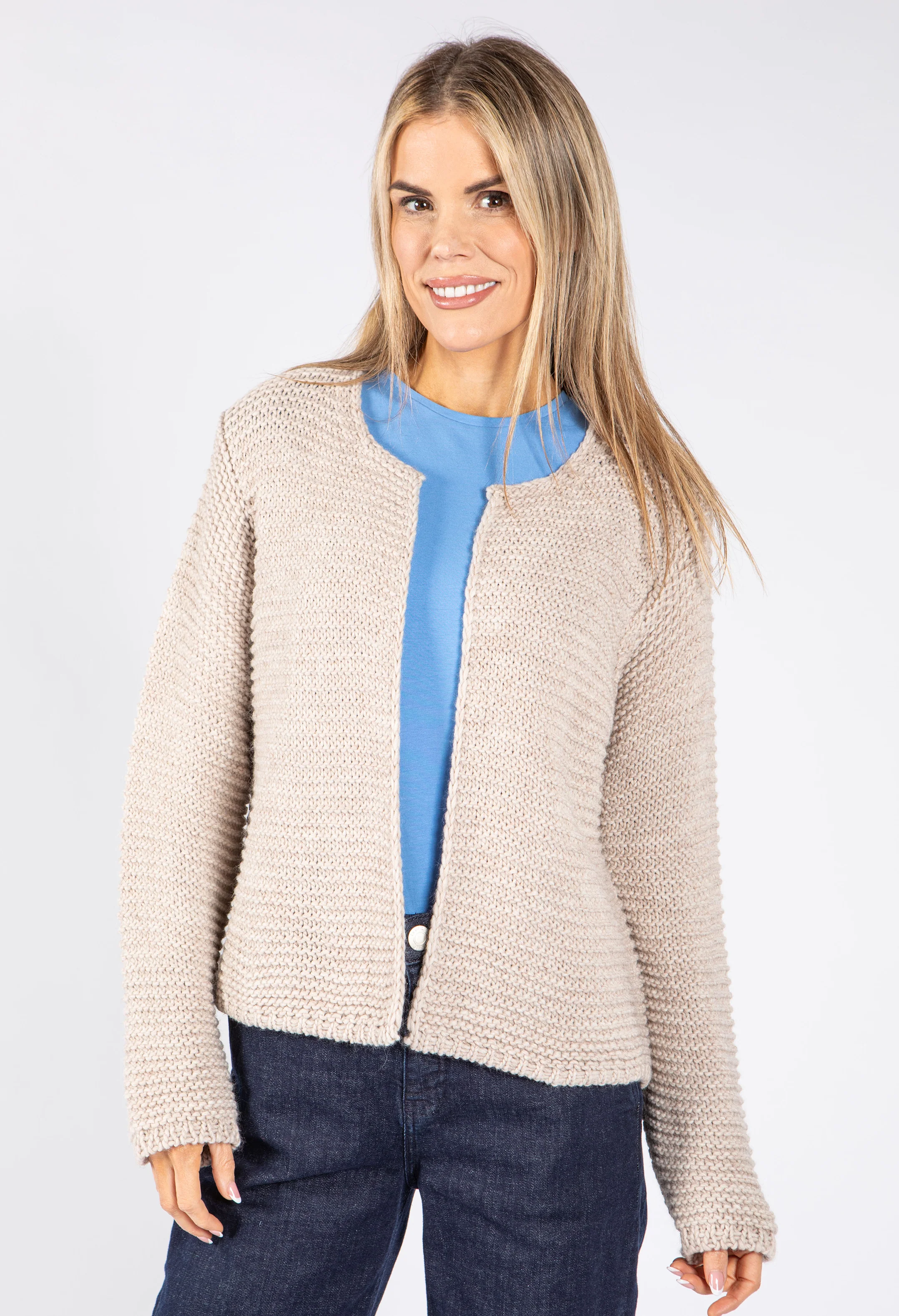 Ribbed Knit Cardigan