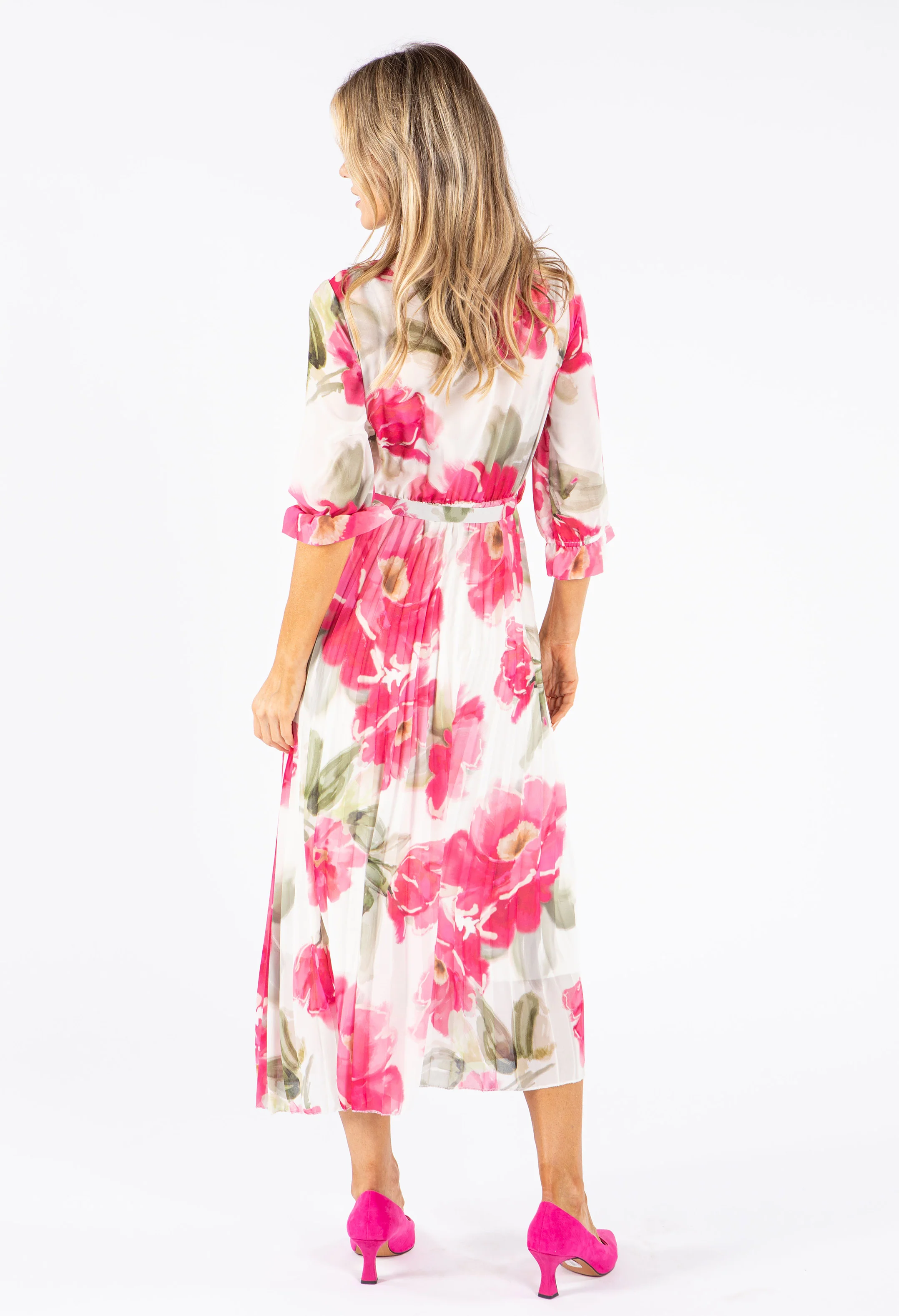 Grace Floral Midi Dress