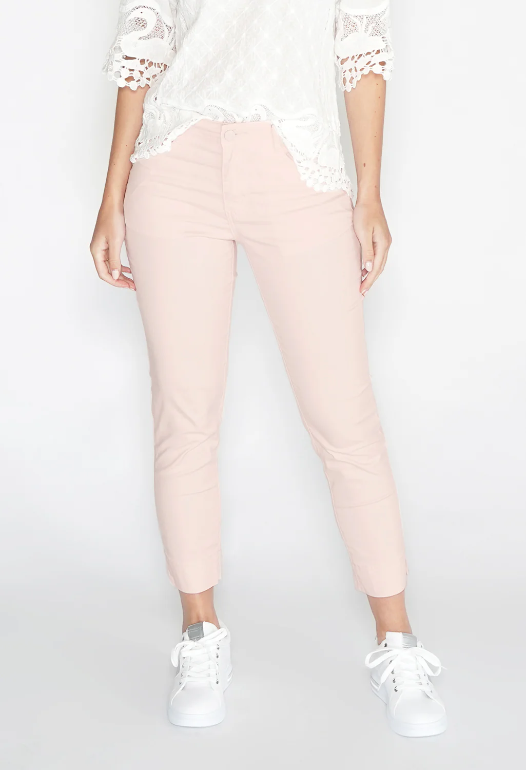 Light Pink Cropped Jean