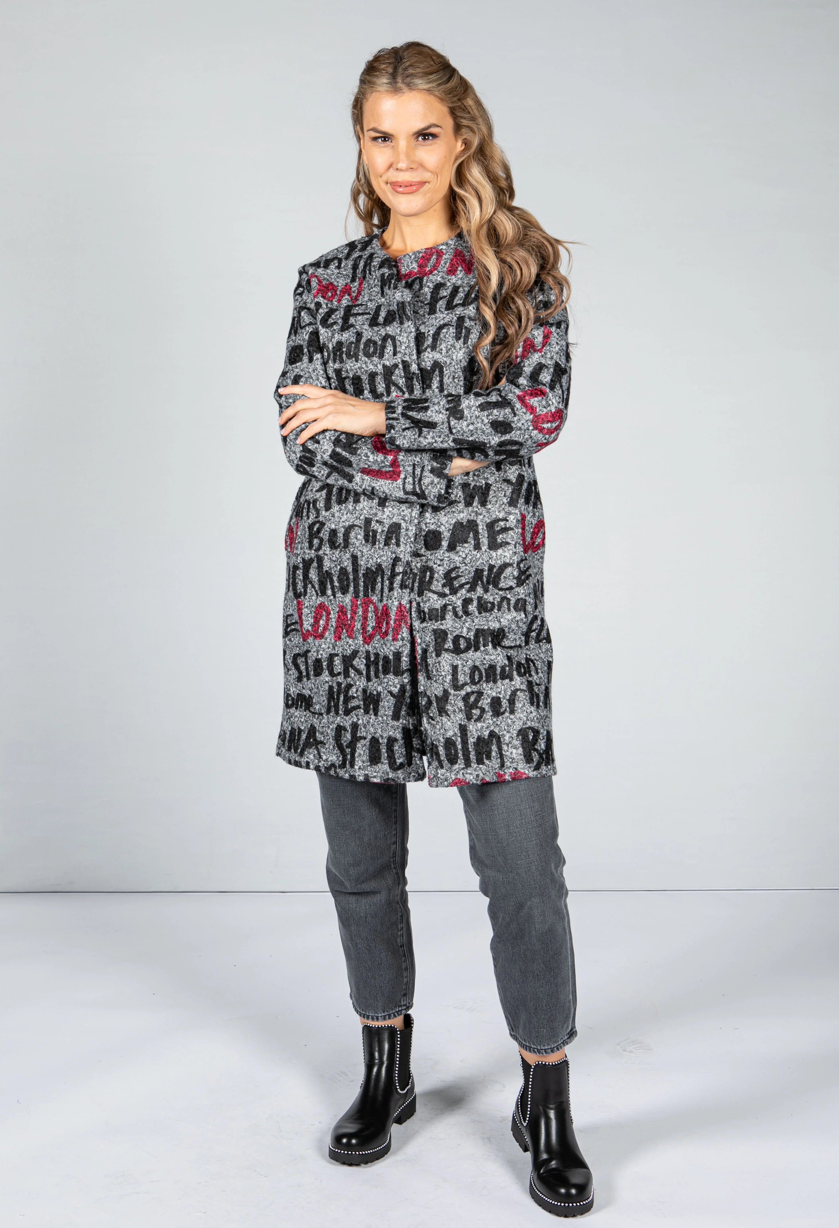 Capital Bouclette Wool Coat