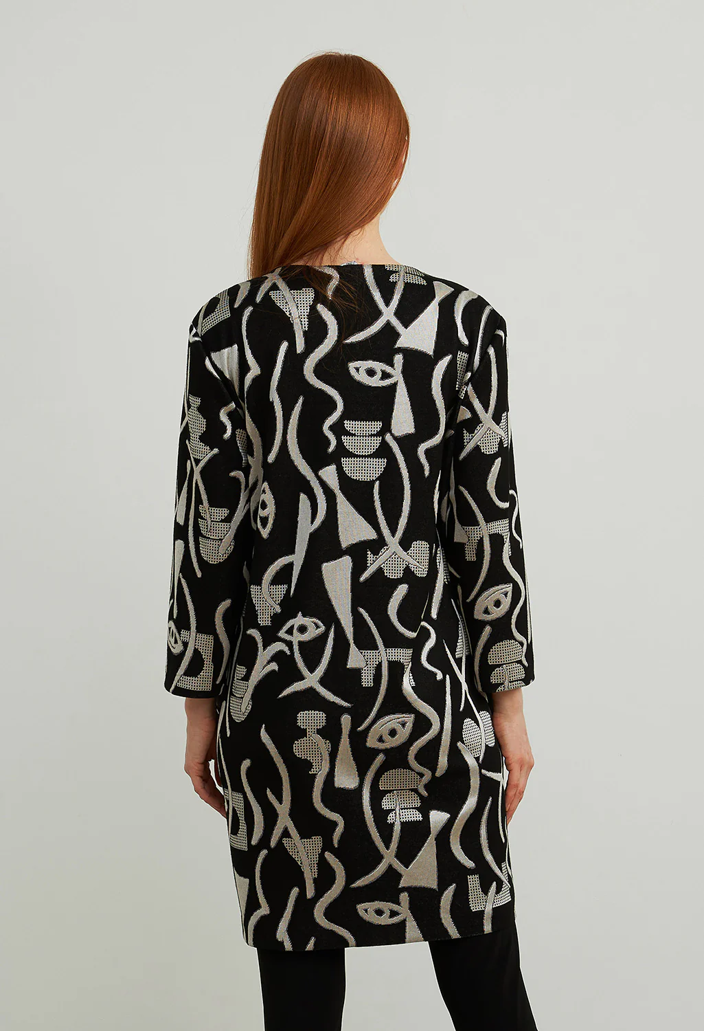 Geo Jacquard Jacket