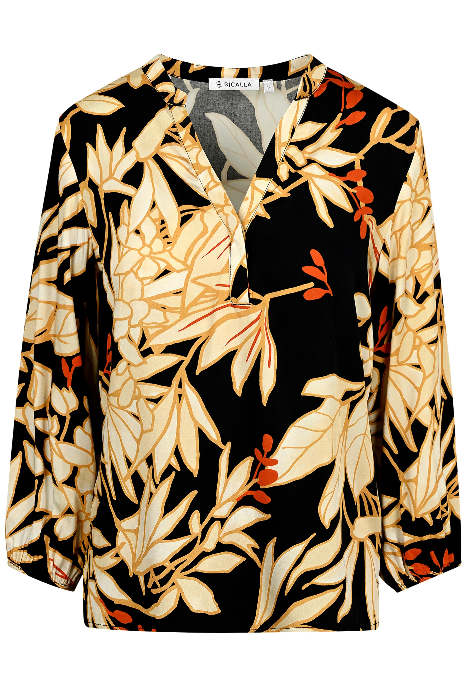 Blouse Flower Print Top
