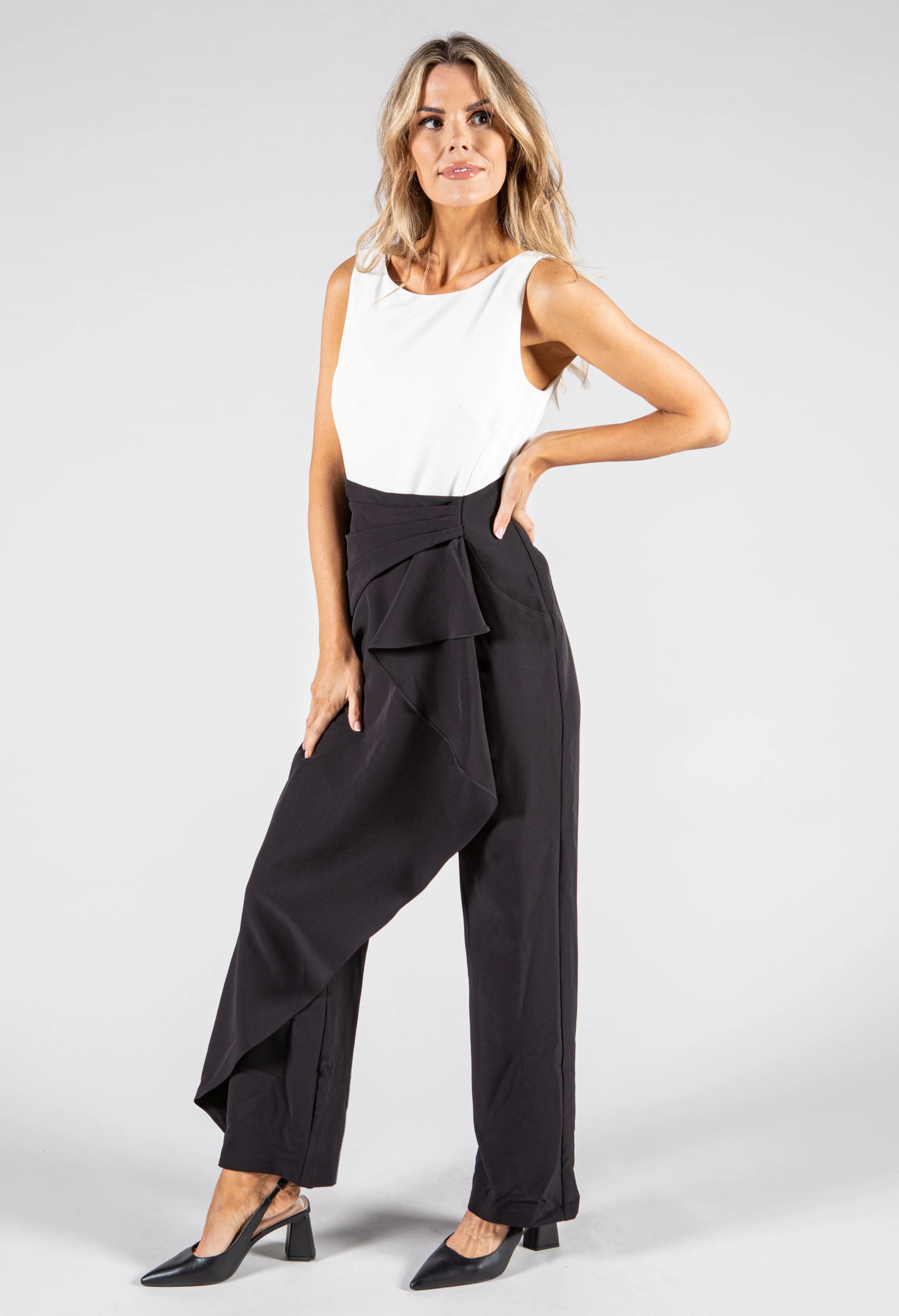 Wrap Over Jumpsuit