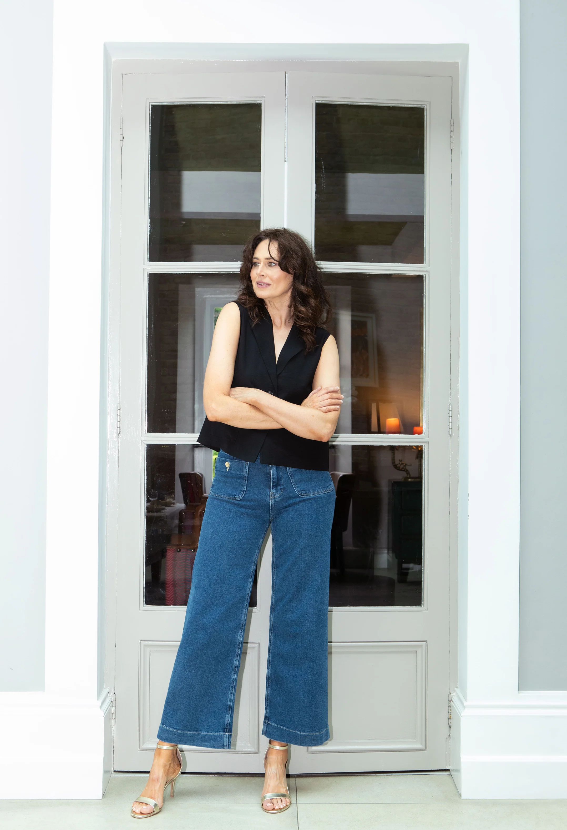 Ruby Seamless Wide Leg Jeans