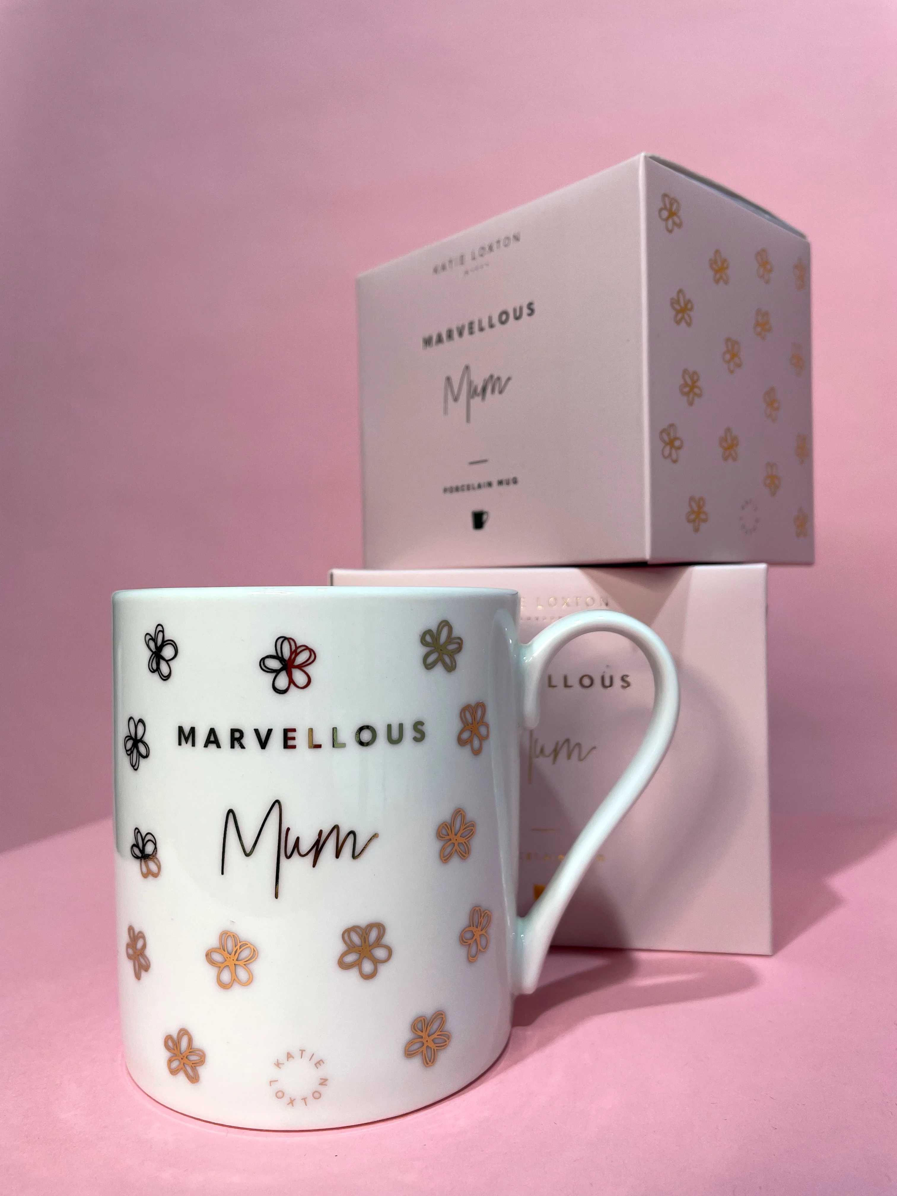 MARVELLOUS MUM BOXED PORCELAIN MUG