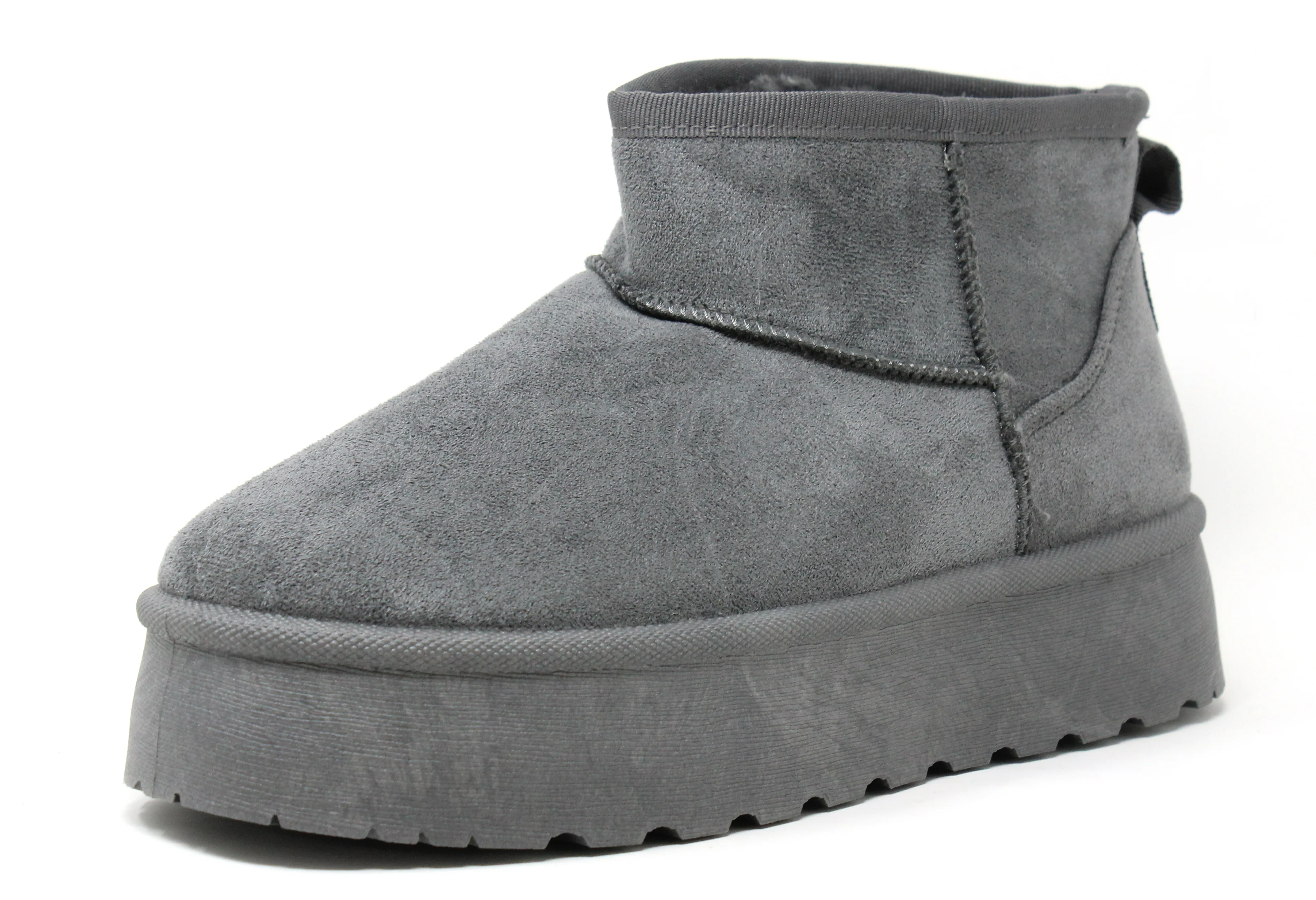 PLATFORM FAUX FUR LINED BOOT