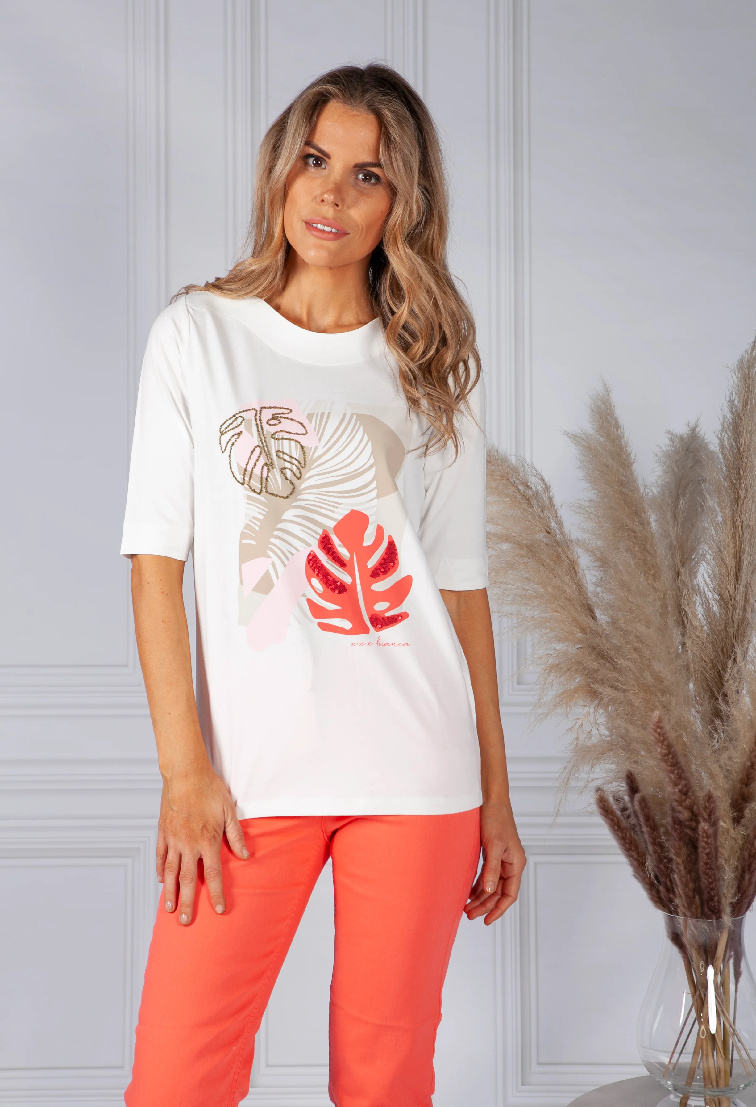 Palm Print Top-8