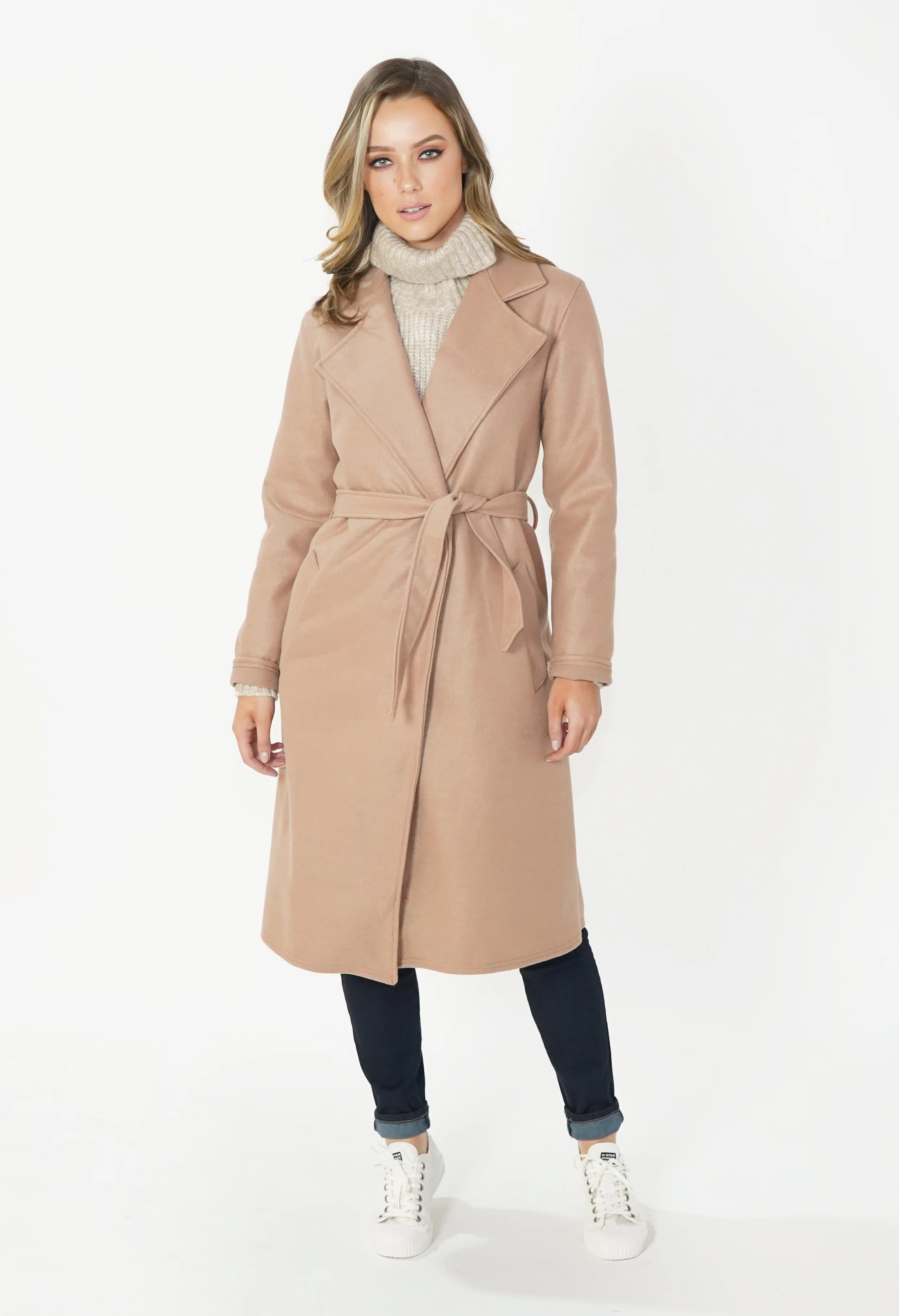 Camel Longline Coat