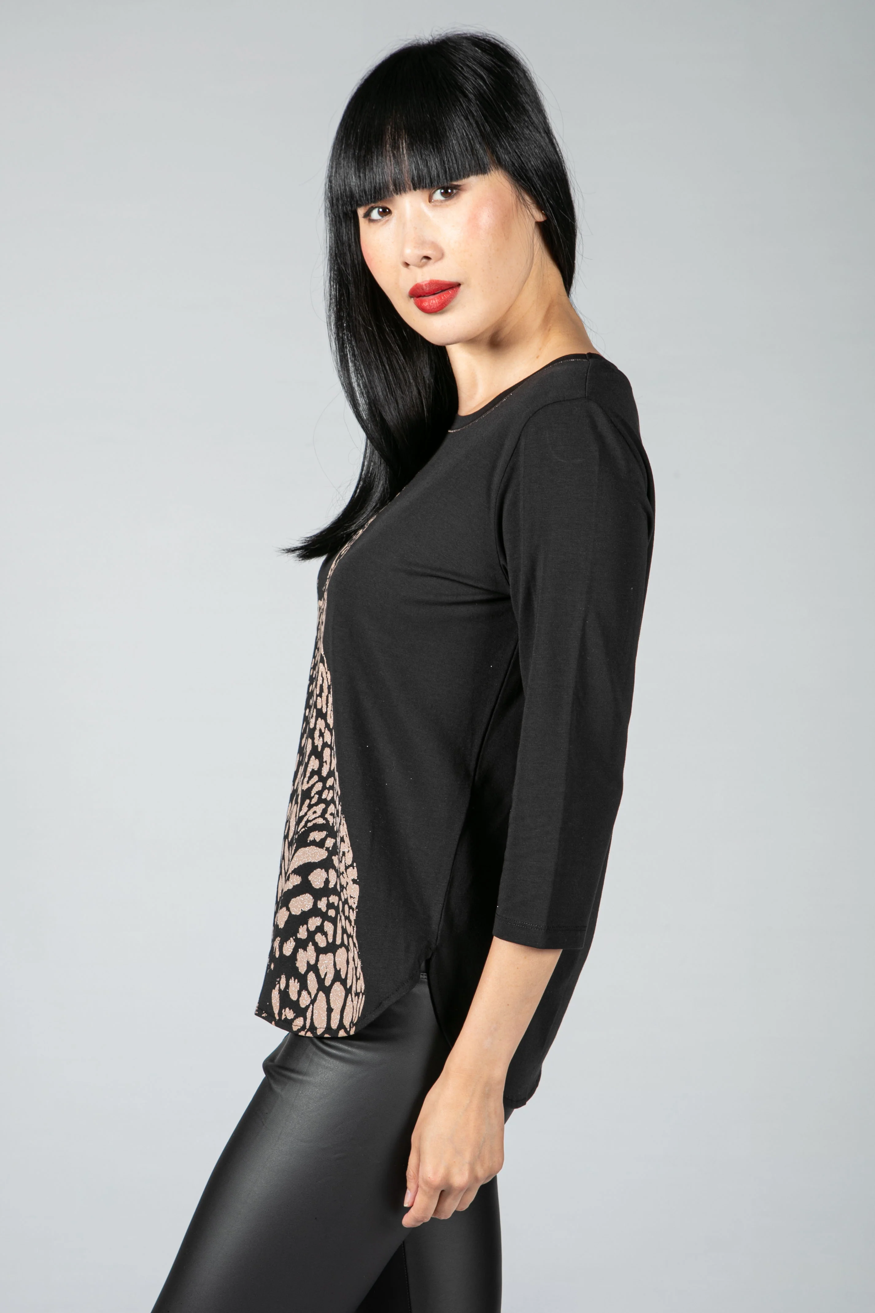 Leopard Design Top