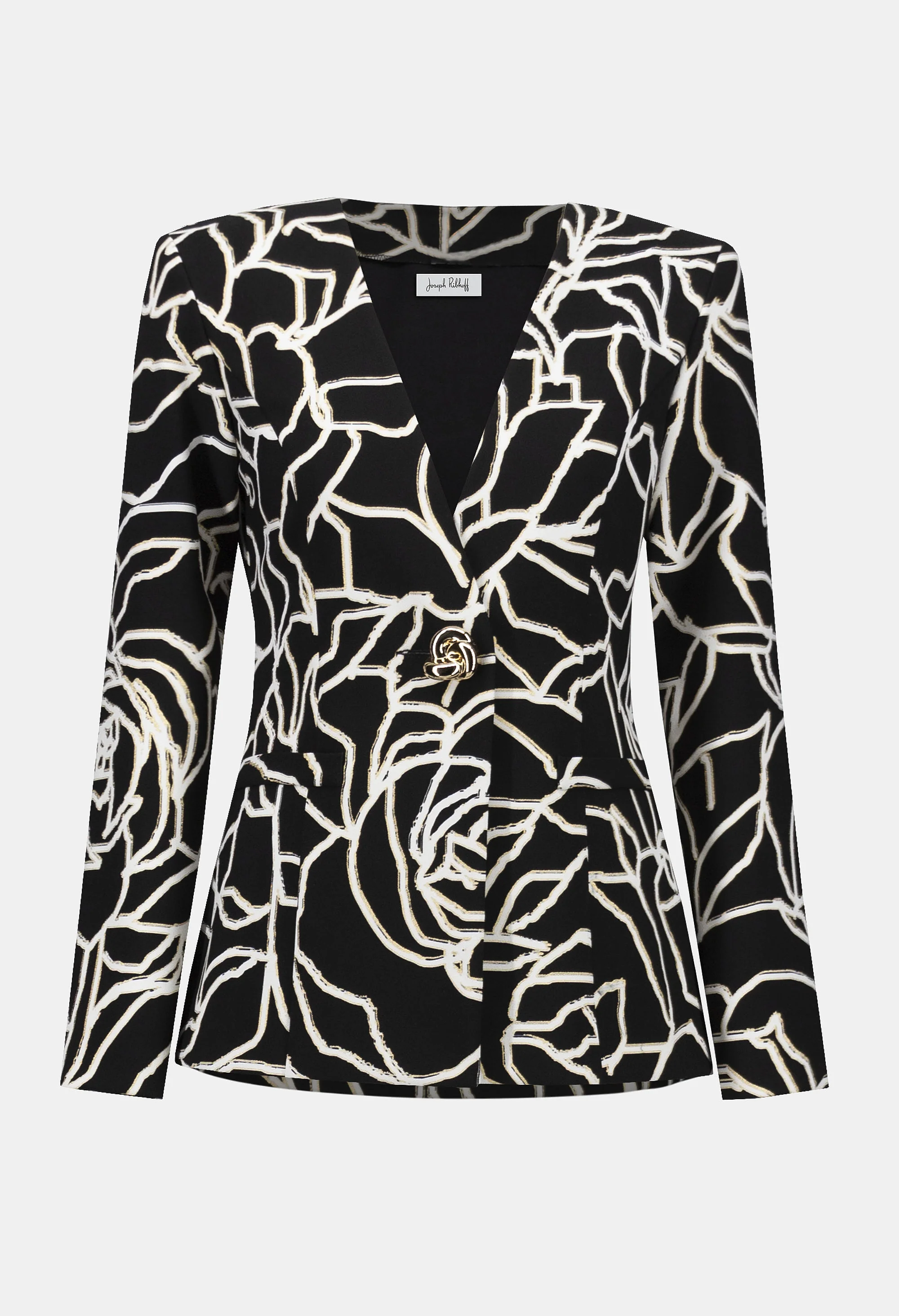 Floral Embellished Blazer