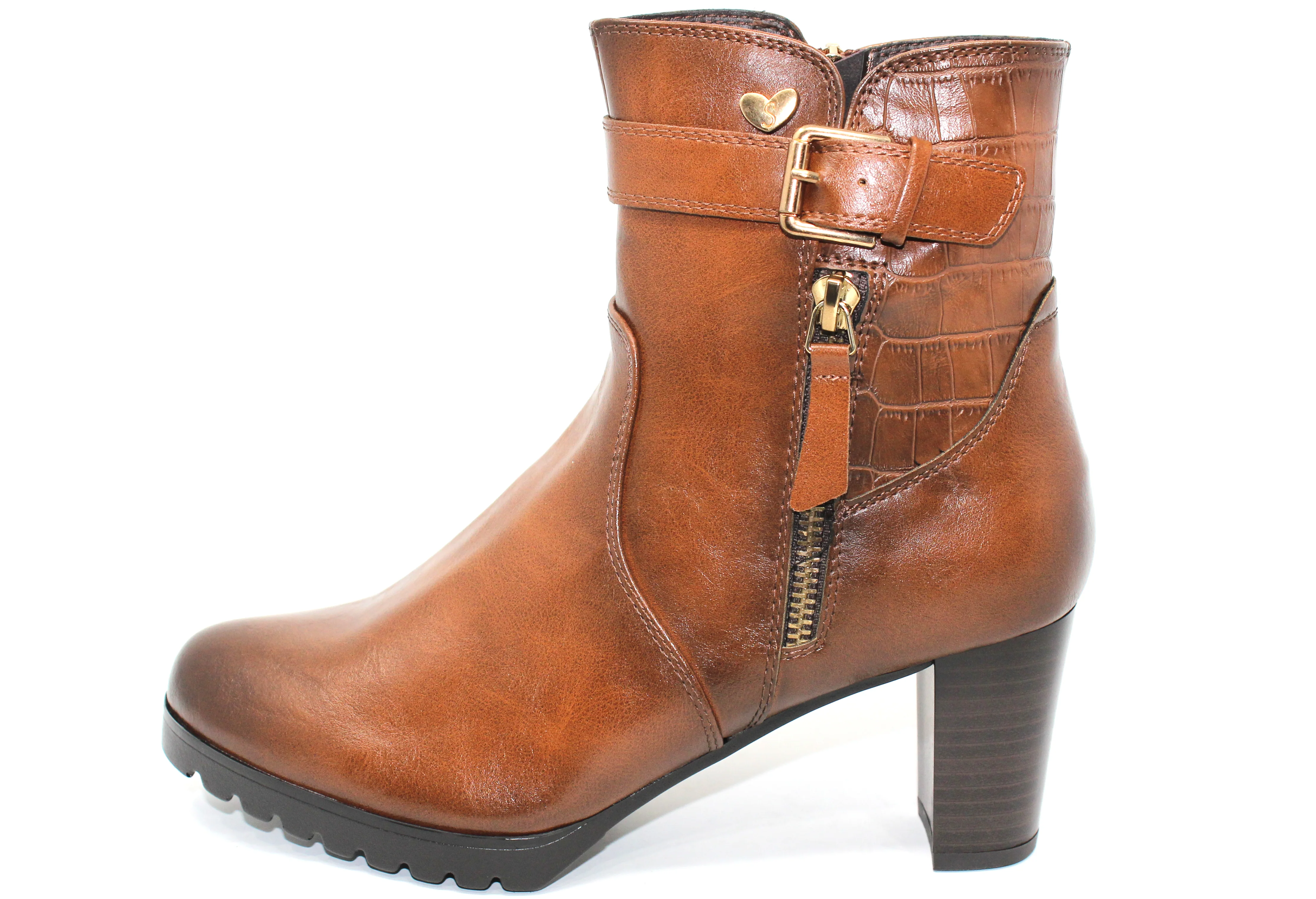 High Heel Ankle Boot-1