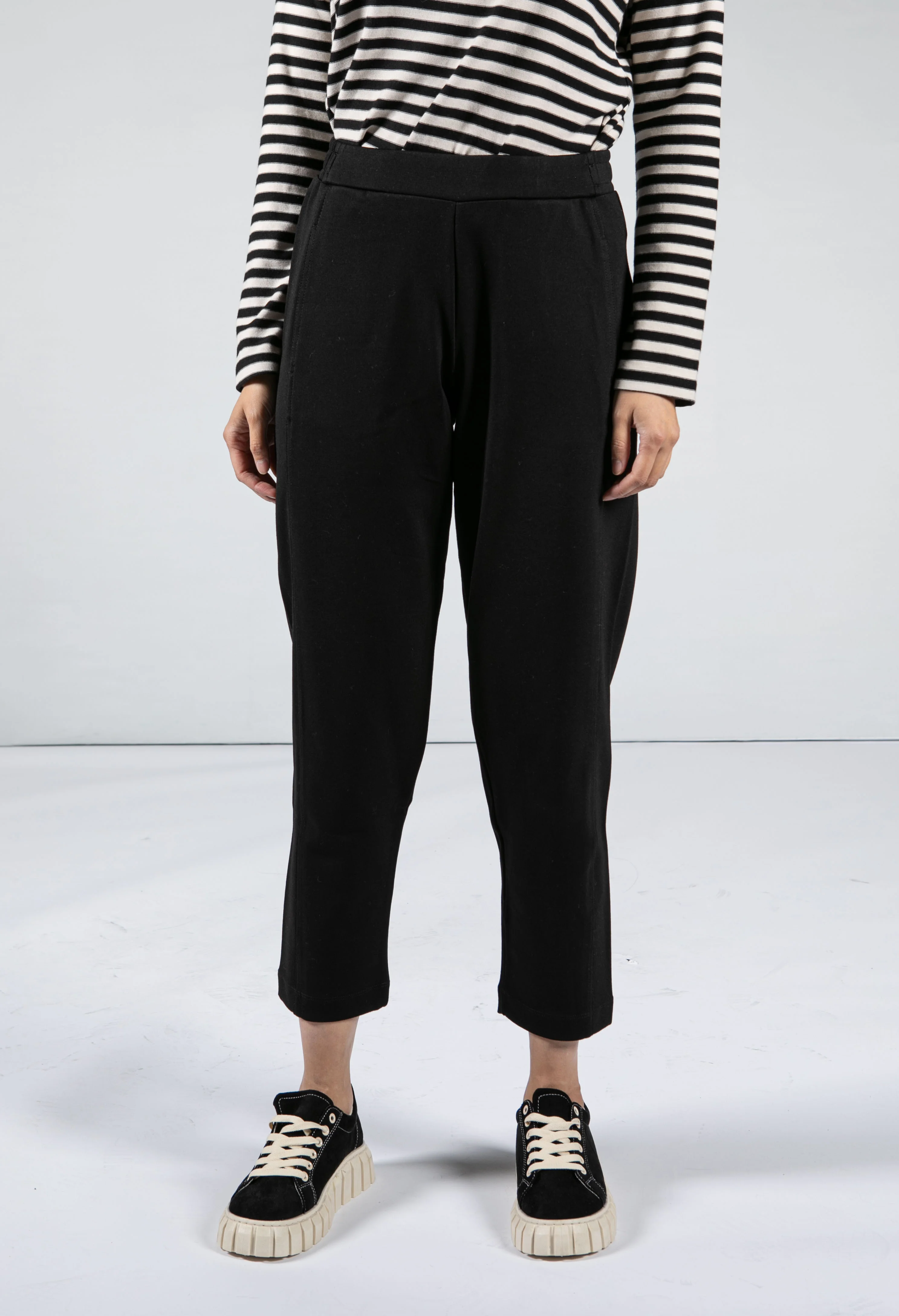 JERSEY PANTS IN BLACK