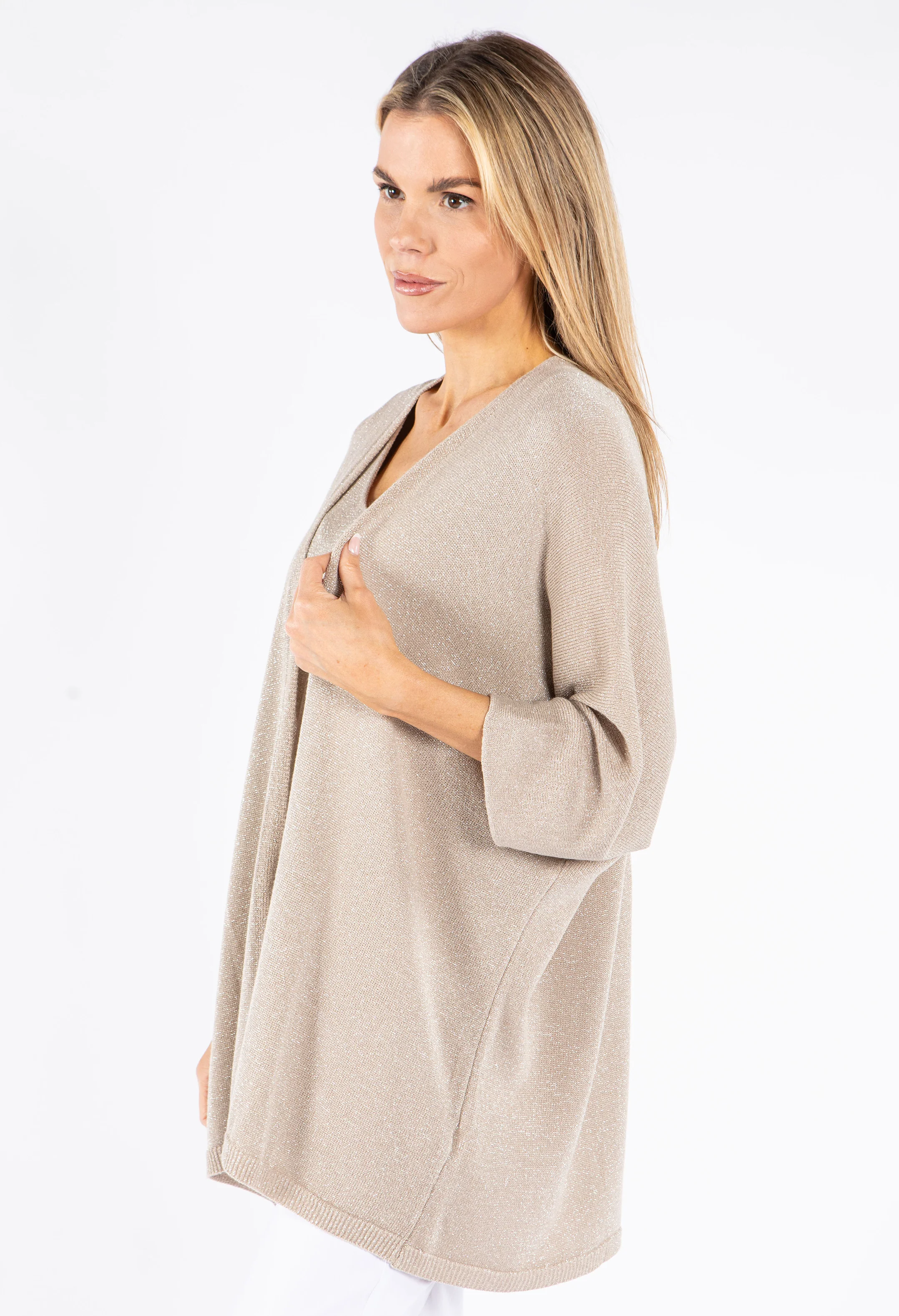 2 Piece Soft Lurex Knit