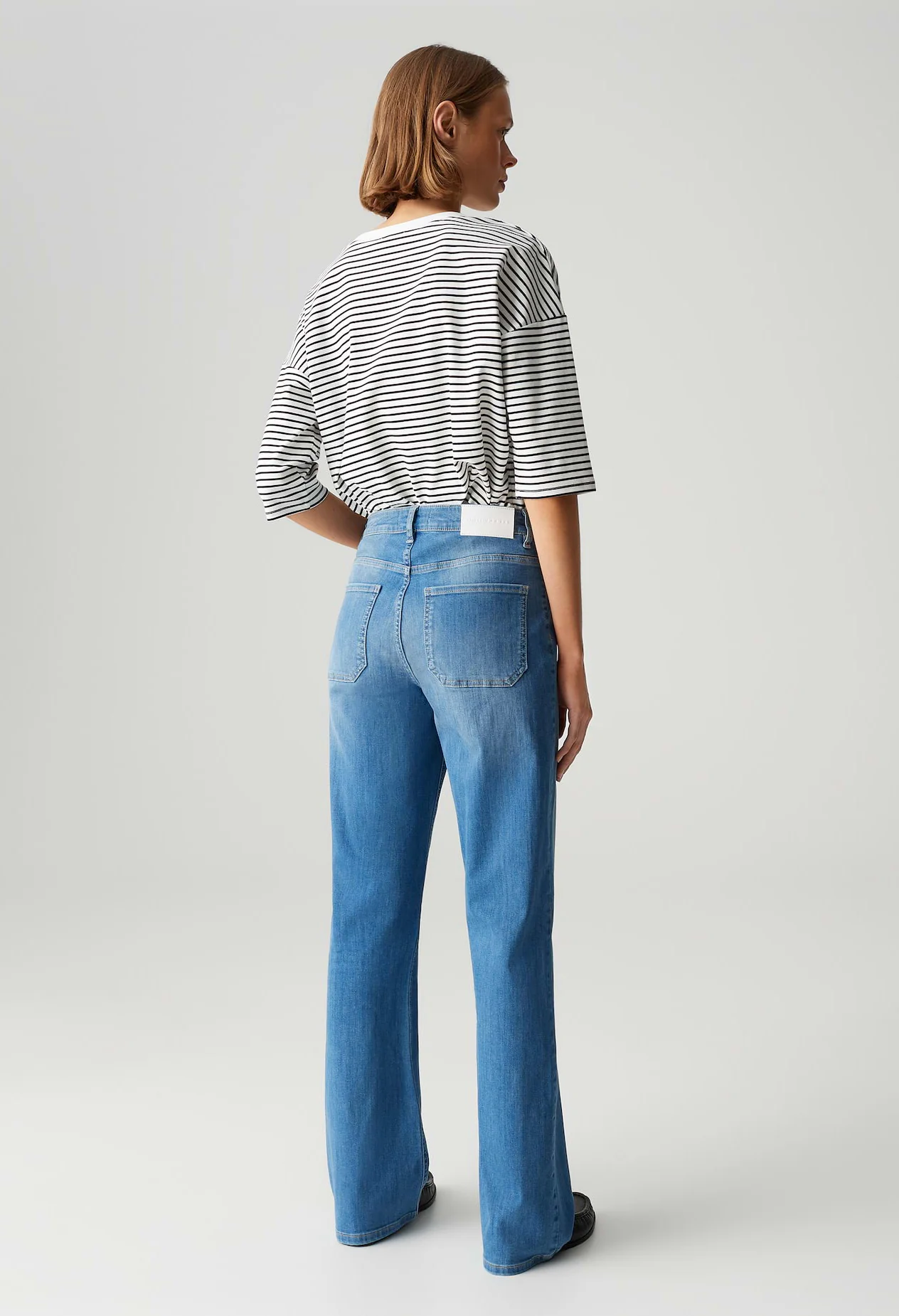 Melly Fresh Mid Rise Flared Jeans