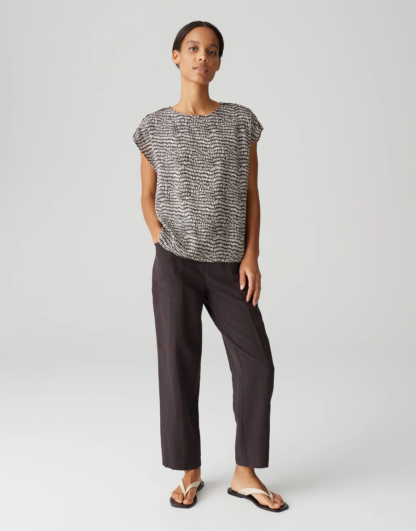 Ferena Splash Blouse