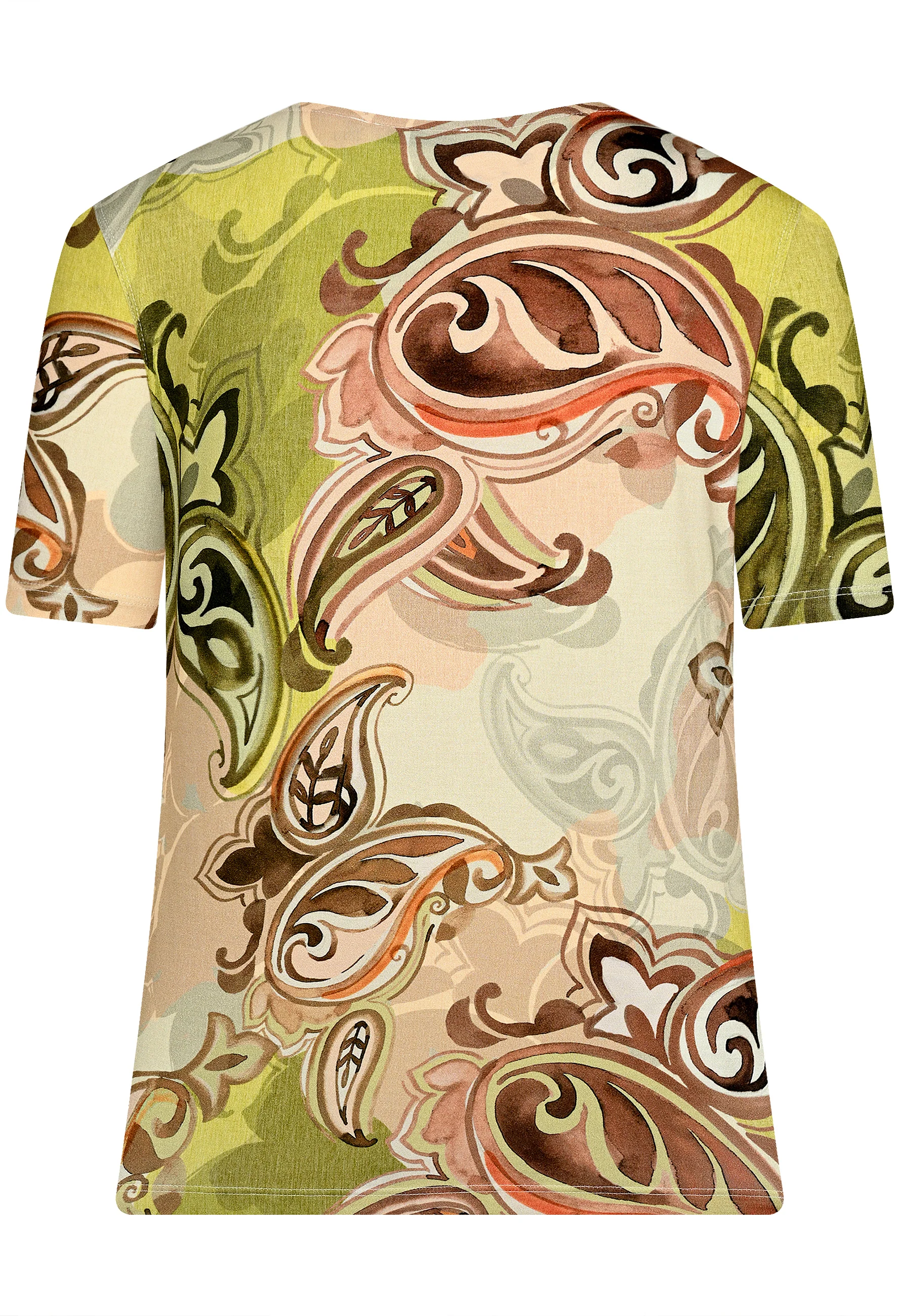 Shirt with ornamental print