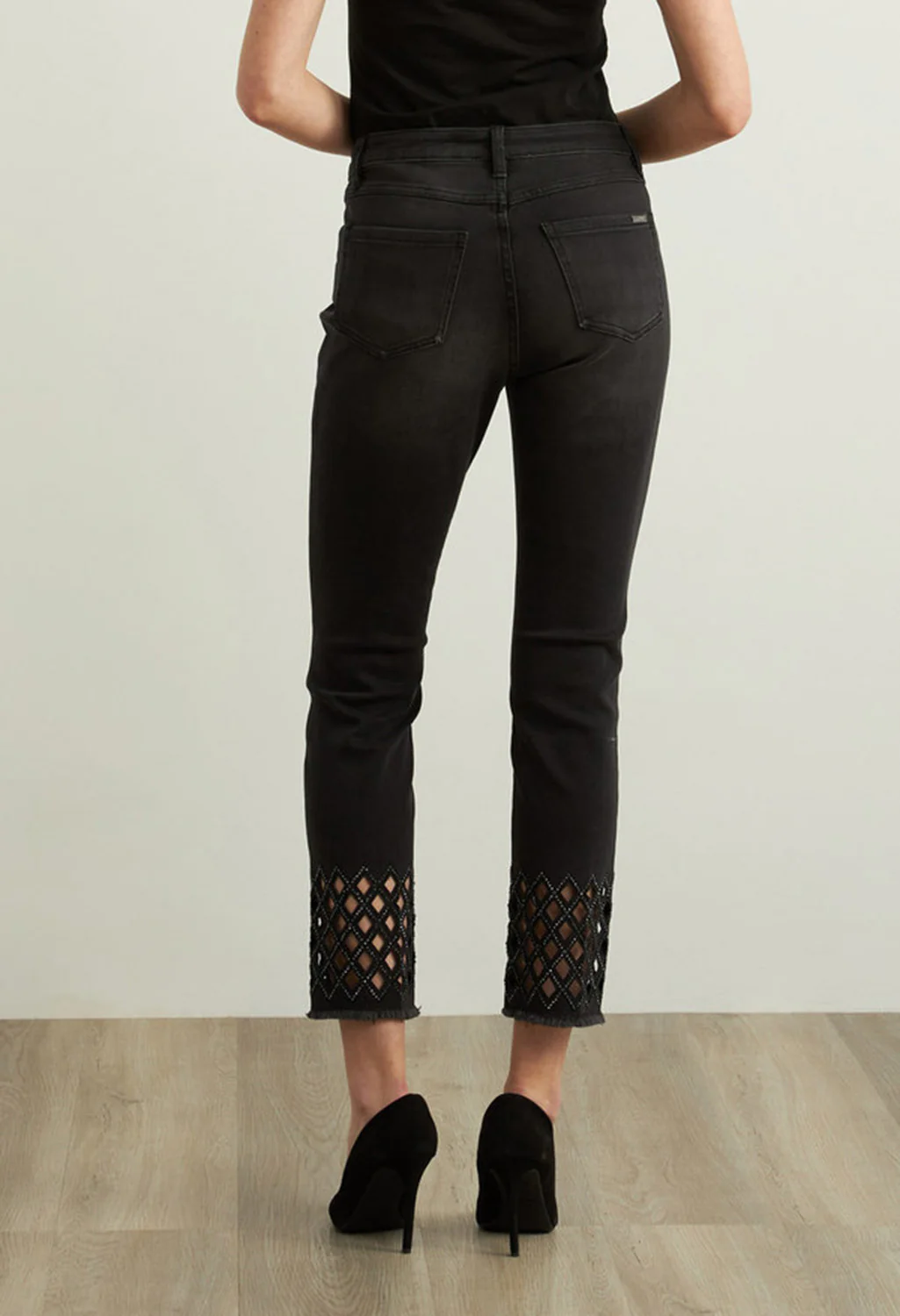 Cross-hatch Cuff Pants