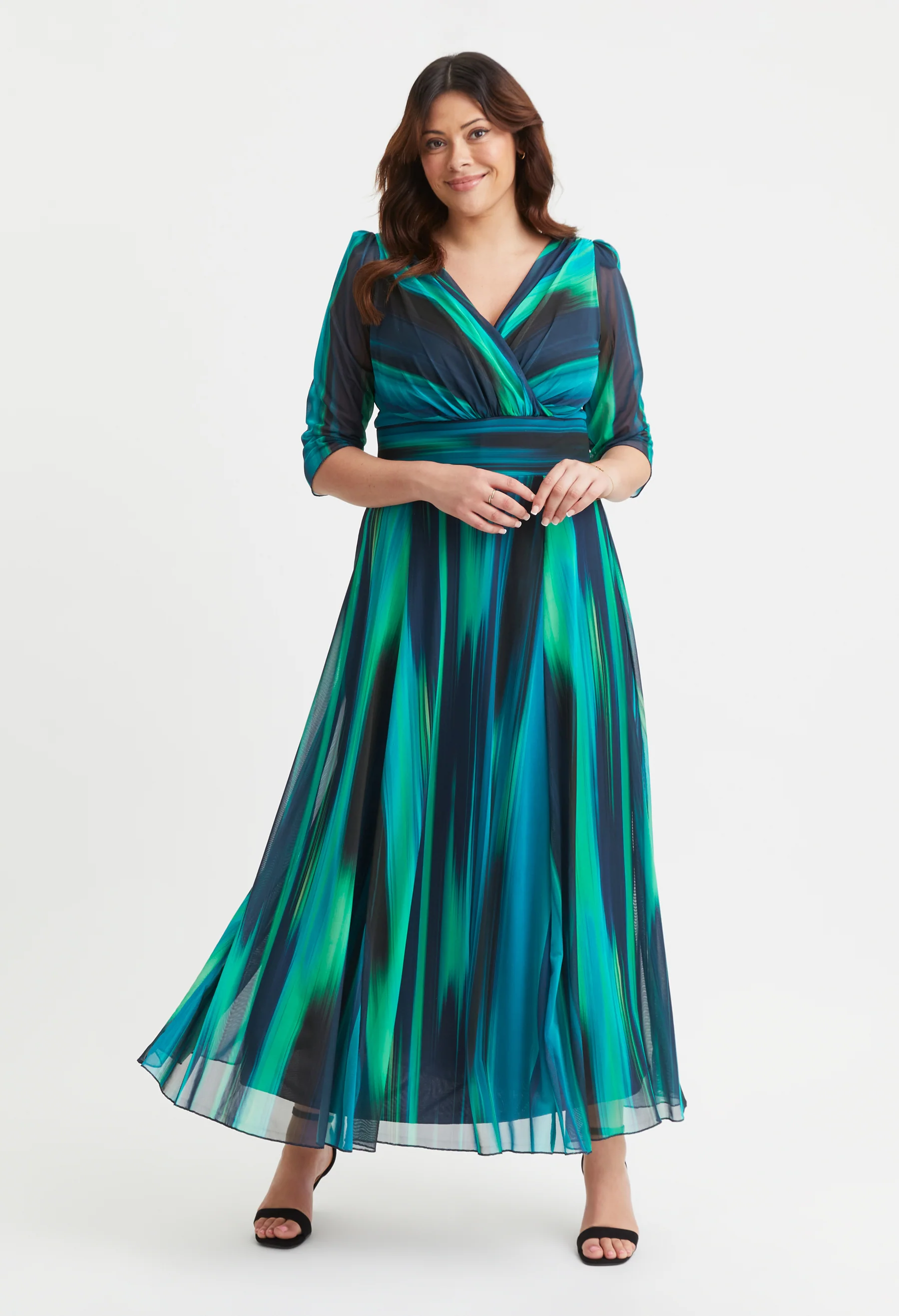 Verity Curve+ Maxi Dress