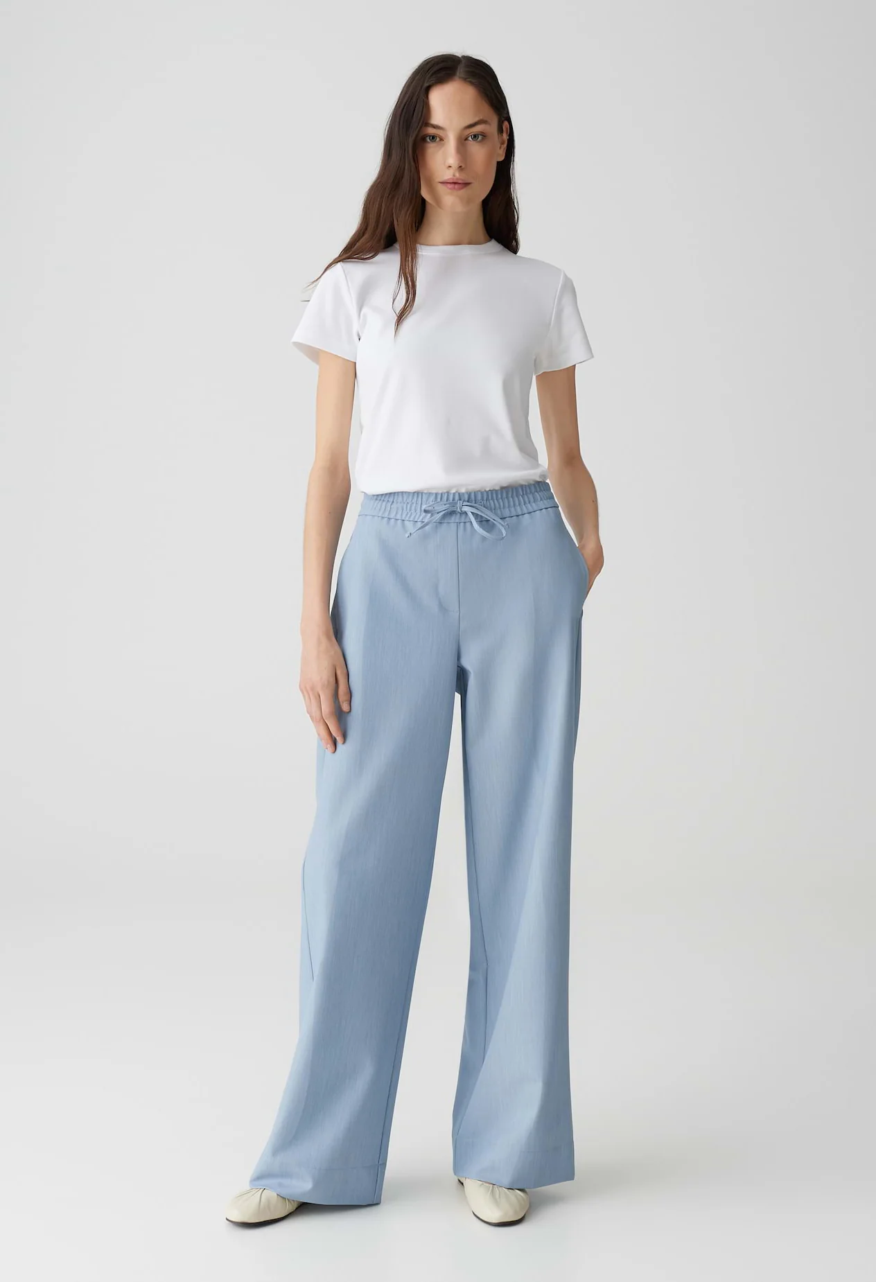 Melane Urban Wide Leg Trousers