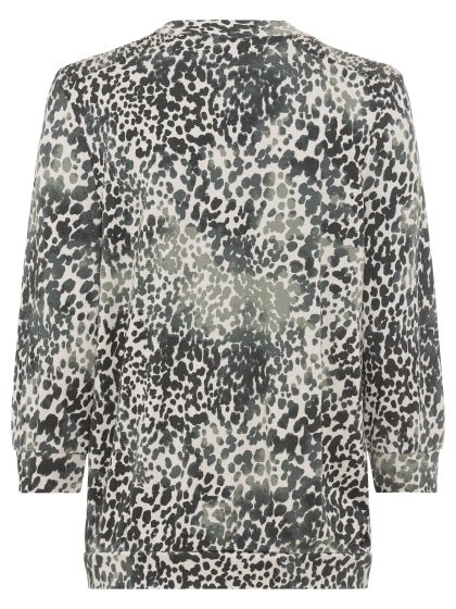 Clara Animal Print Tunic Top