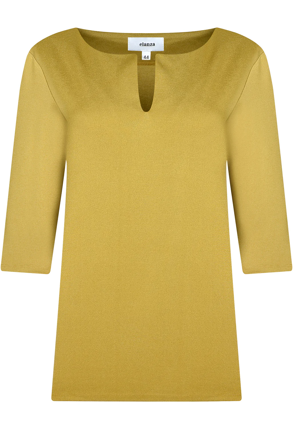 V-Neck Top in Lime Leaf