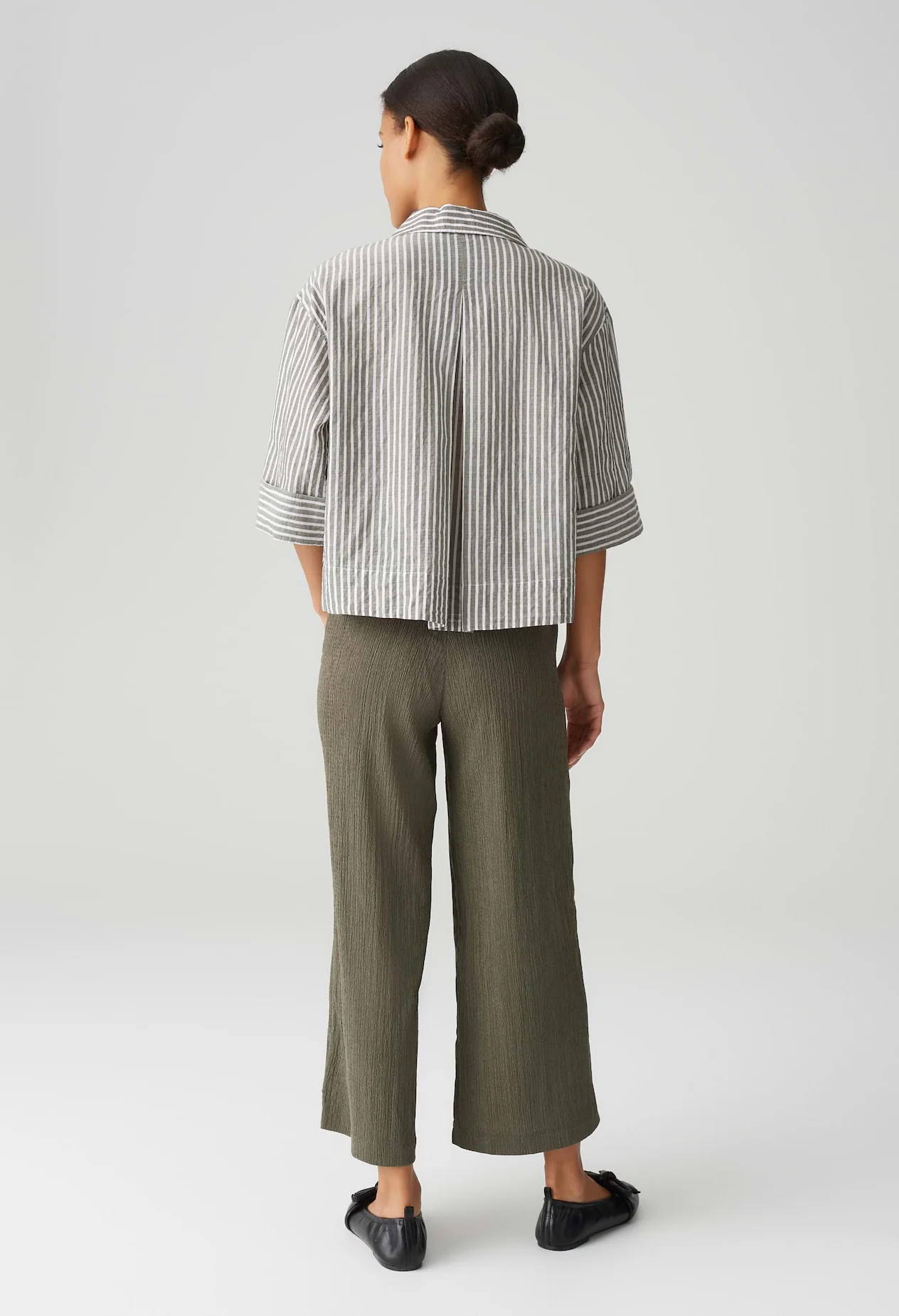 Frica Loose Stripped Blouse
